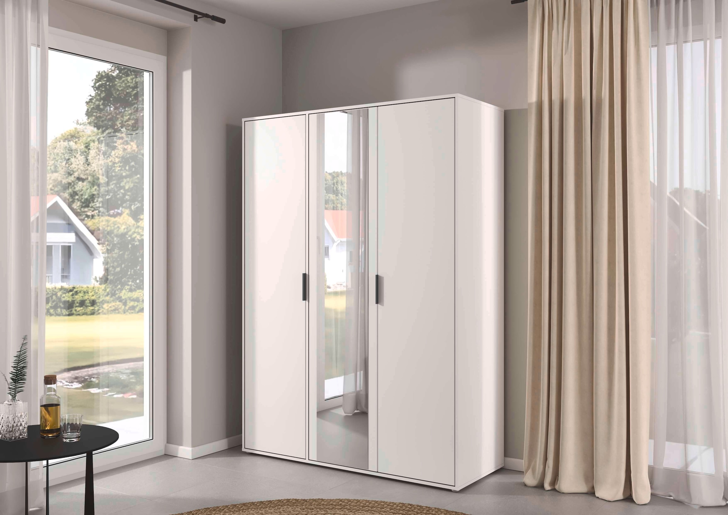 INOSIGN BY RAUCH Kleiderschrank »Schrank Garderobe Schlafzimmer Stauraum PAULLY TOPSELLER Wäscheschrank«, (mit 3 unterschiedlichen Griff-Varianten) 3 Griffvarianten MADE IN GERMANY