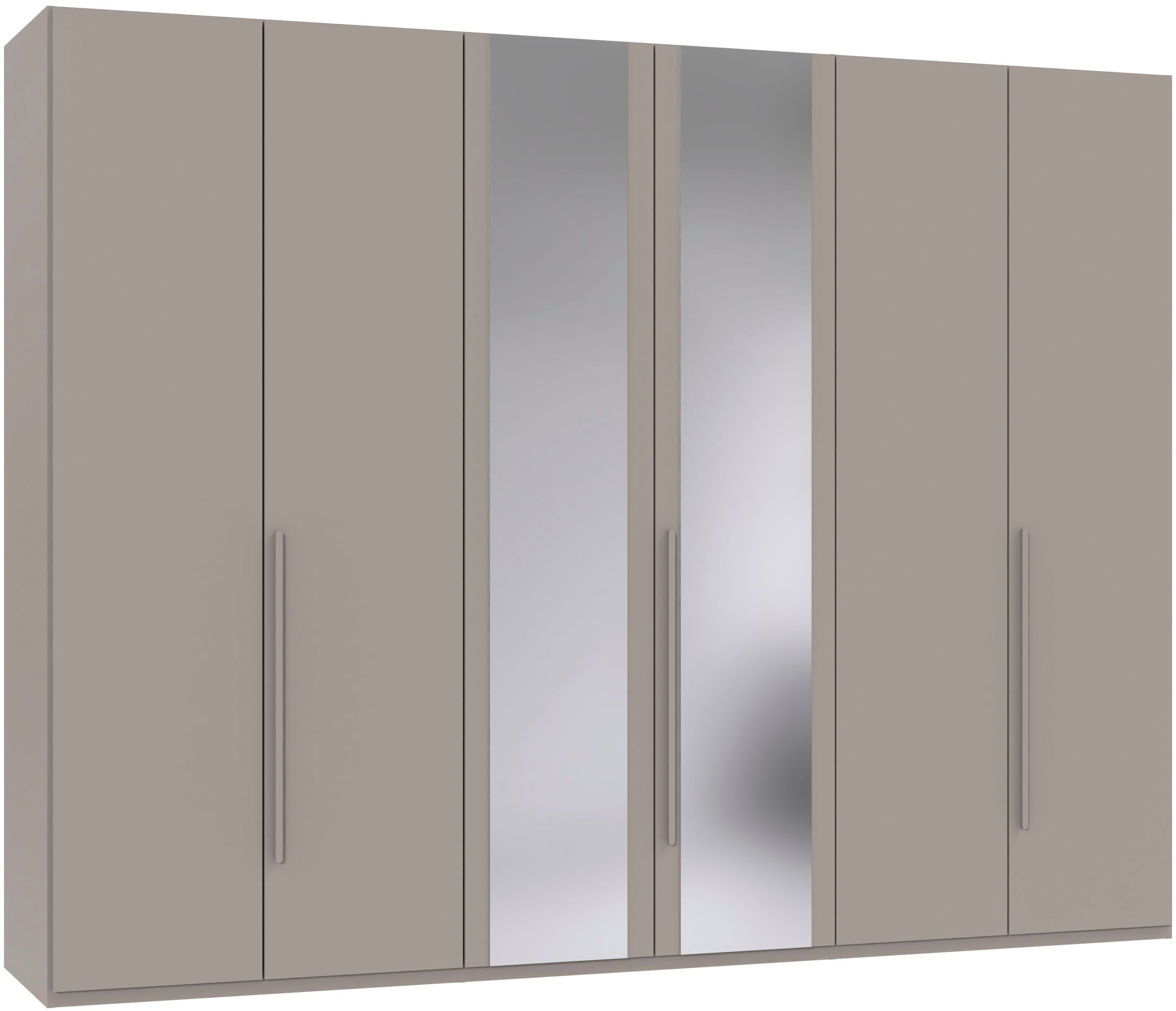Wimex Drehtürenschrank "London in den Breiten 180cm, 225cm und 270cm erhältlich, inkl. Spiegel" Kleiderschrank wahlweise mit Basic- o. Premium-Ausstattung erhältlich