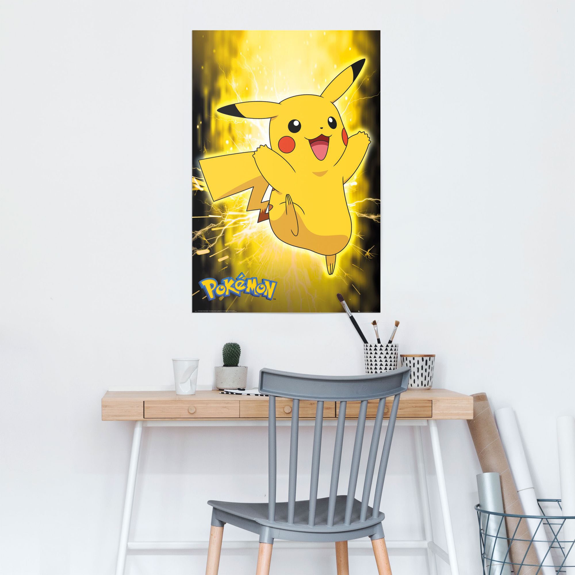 Reinders Poster "Pickahu Pokémon" 1 Stk. tlg. günstig online kaufen