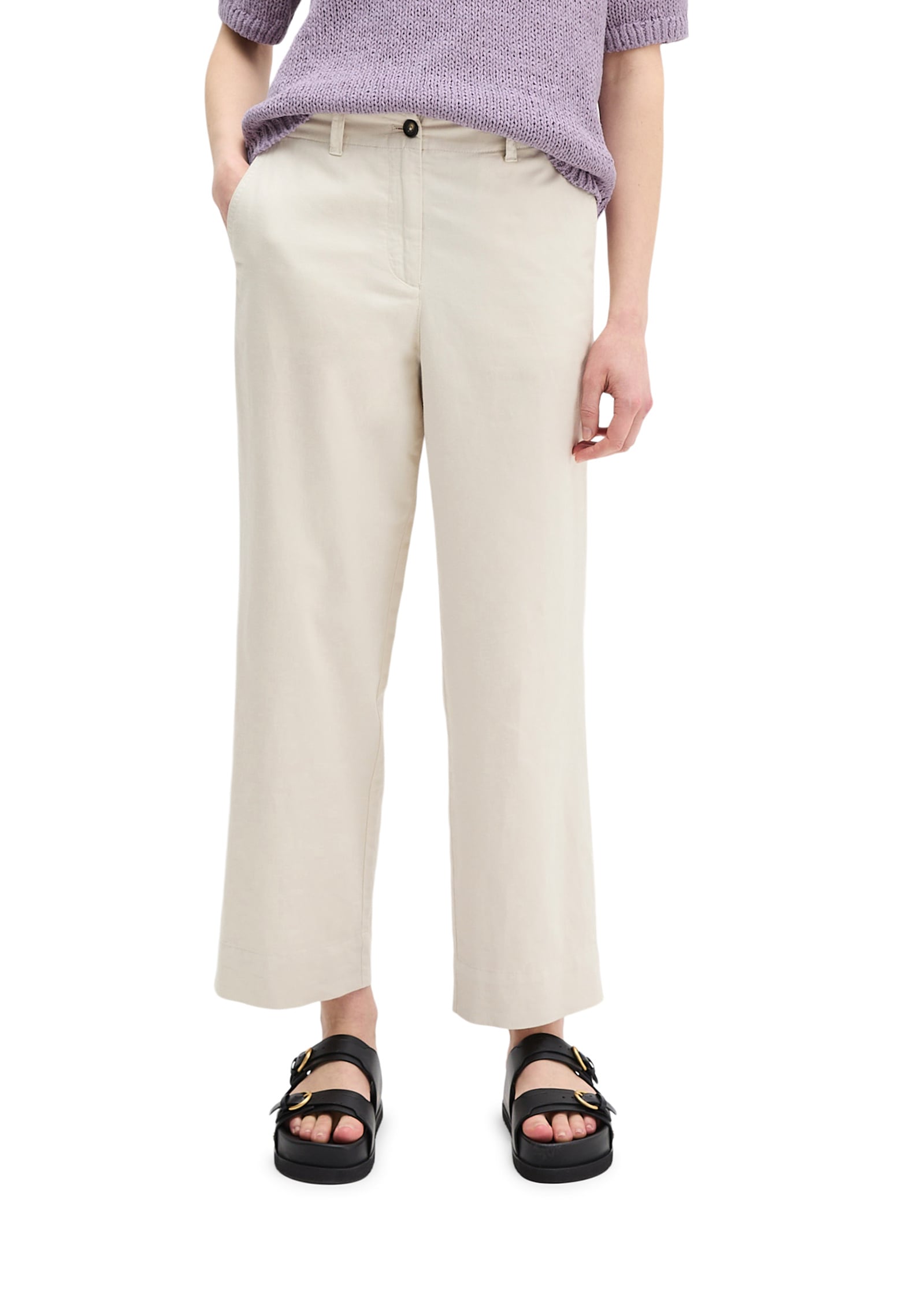 Marc OPolo Chinohose "aus Organic Cotton-Lyocell-Leinen-Mix" günstig online kaufen