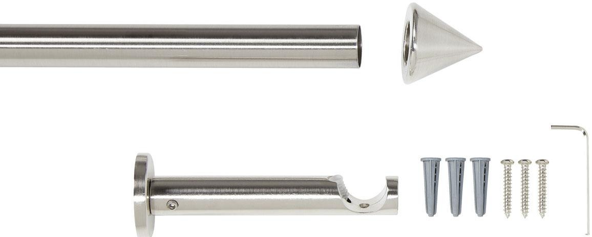 Good Life Vorhangstange "Punta" Ø 20 mm 1 läufig-läufig Fixmaß günstig online kaufen