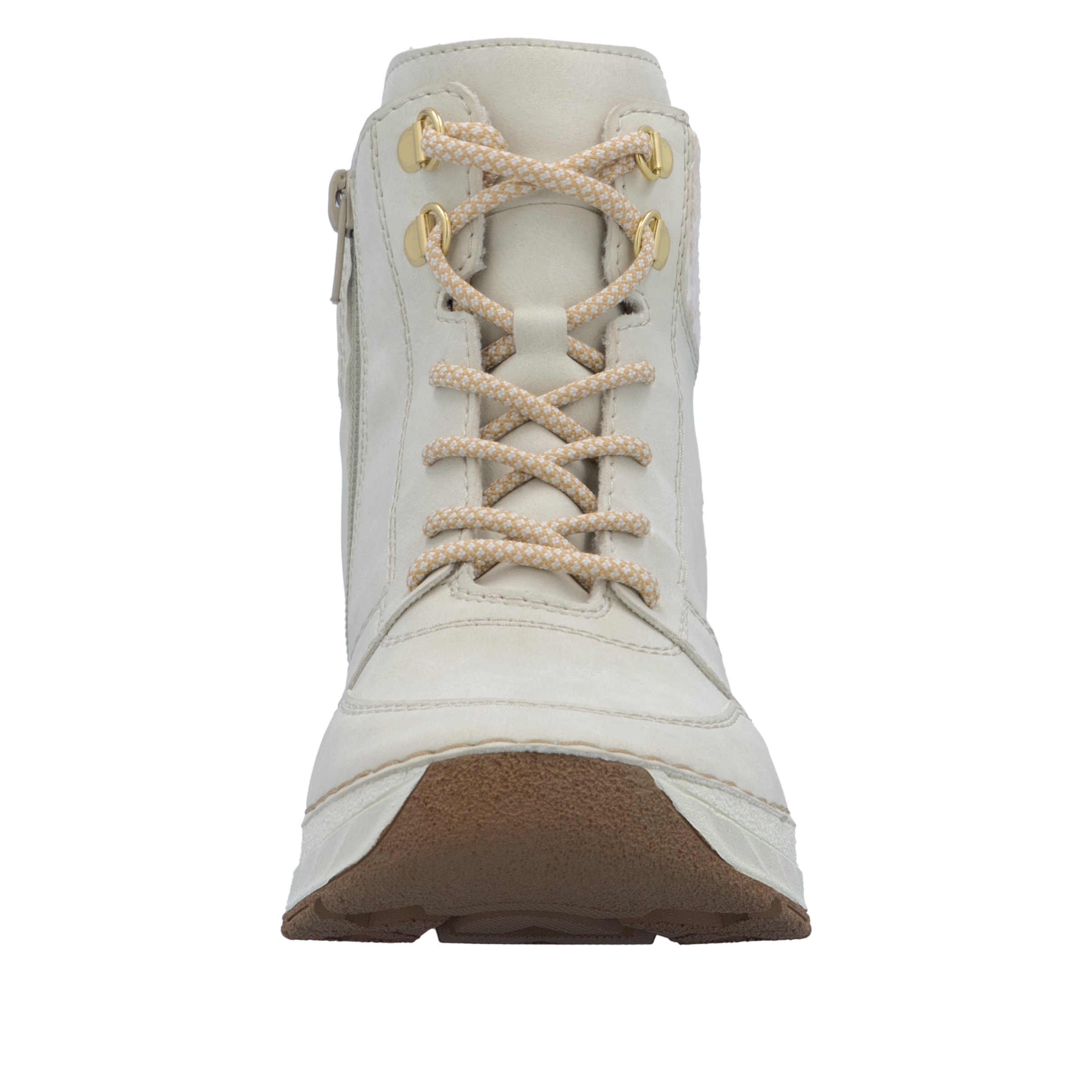 Rieker Schnürboots  High Top-Sneaker, Herbstschuh mit seitlicher Logoprägung