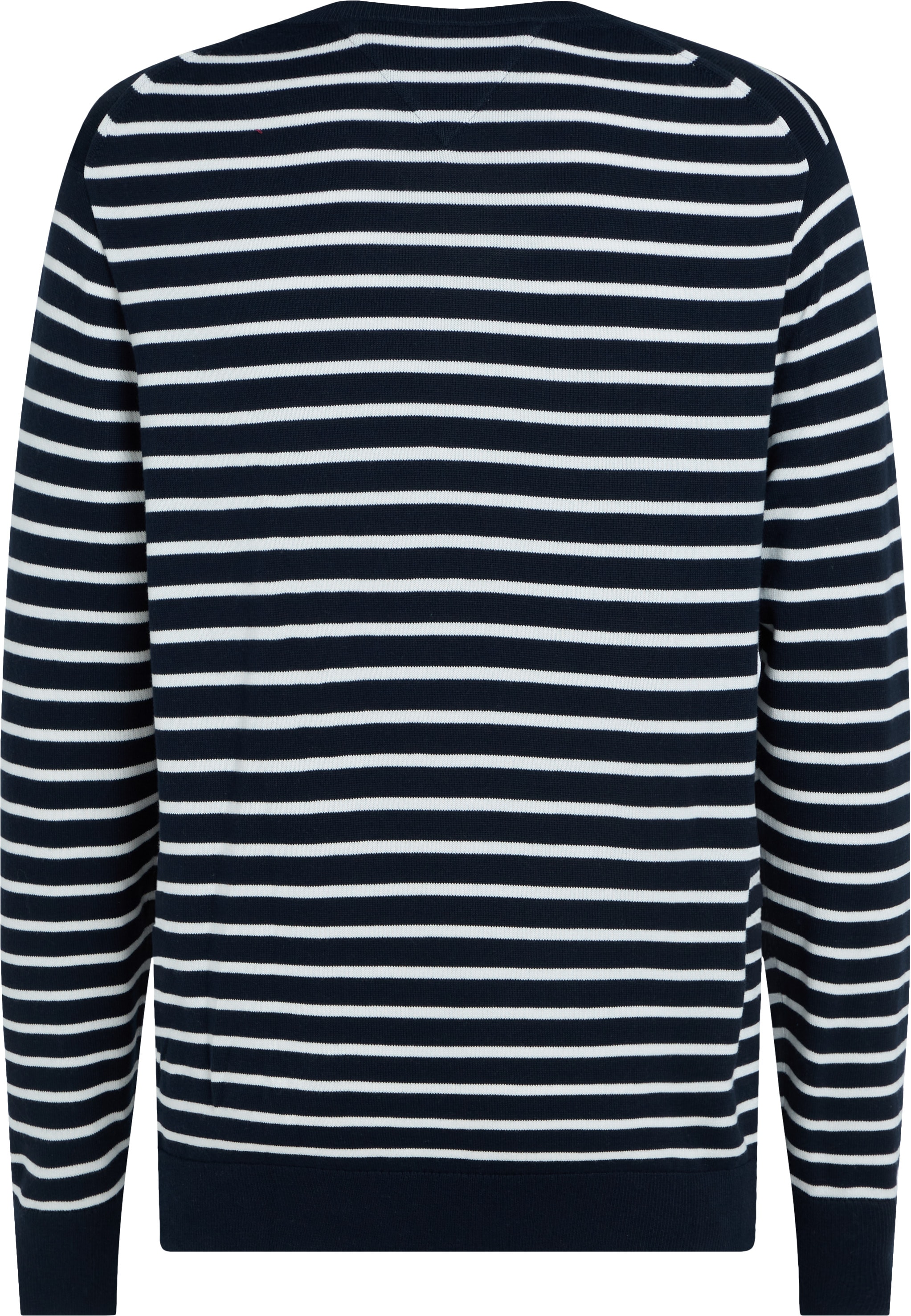 Tommy Hilfiger Big & Tall Rundhalspullover »BT-ESSENTIAL COTTON CREW NECK-B«, in Großen Größen, Logostickerei