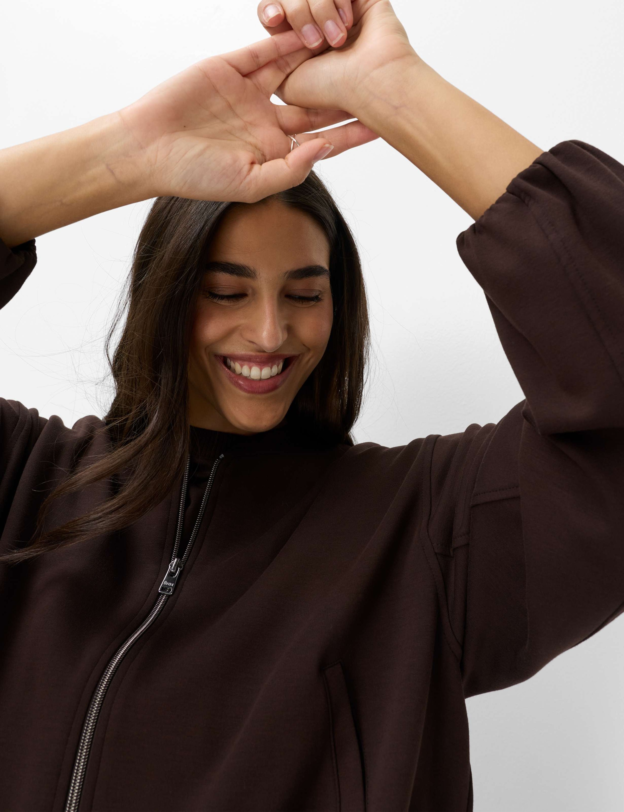 Brax Funktions-Kapuzensweatjacke "Style BECKY L"