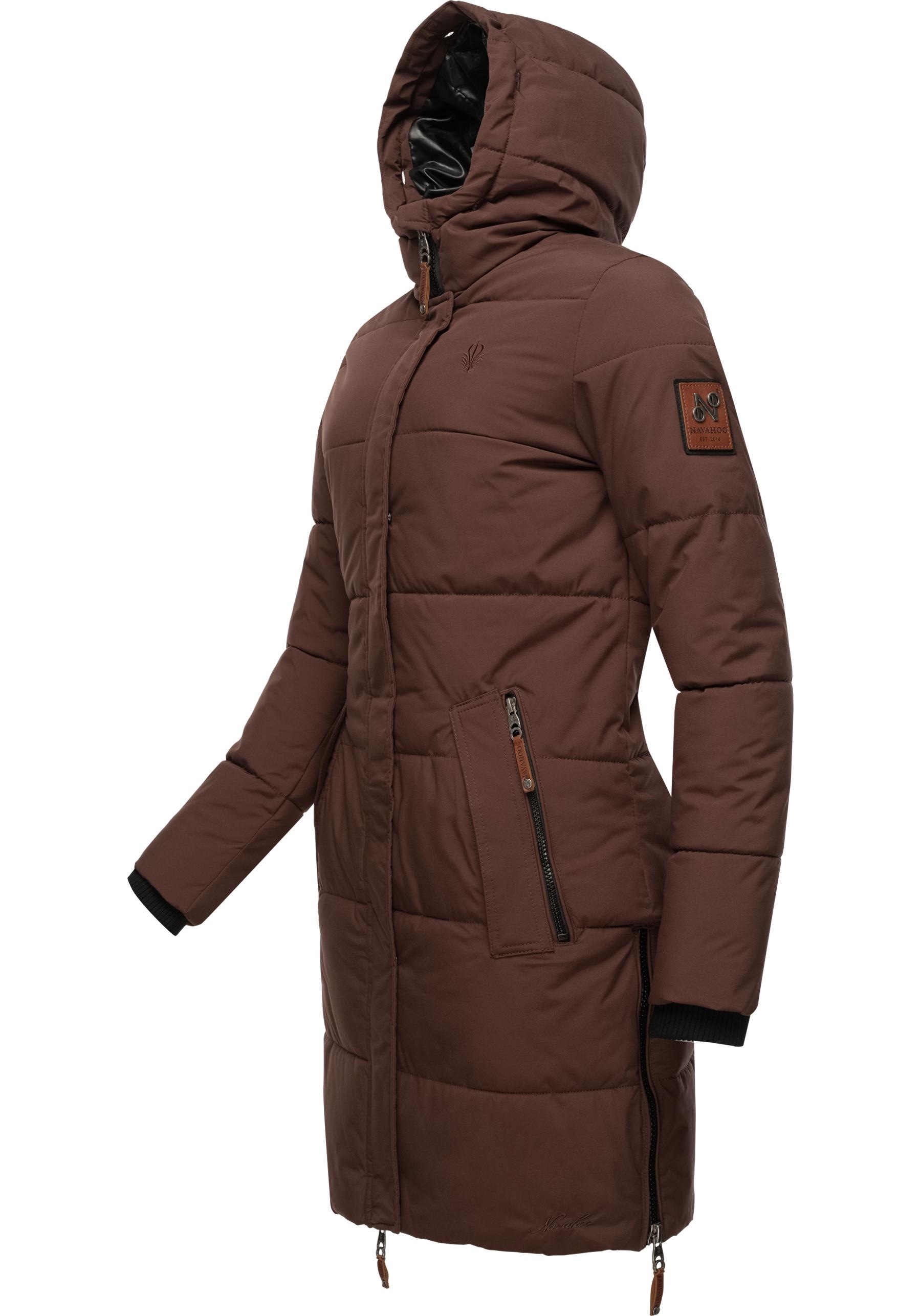 Navahoo Halina Women's Winter Coat Brown XXL 3