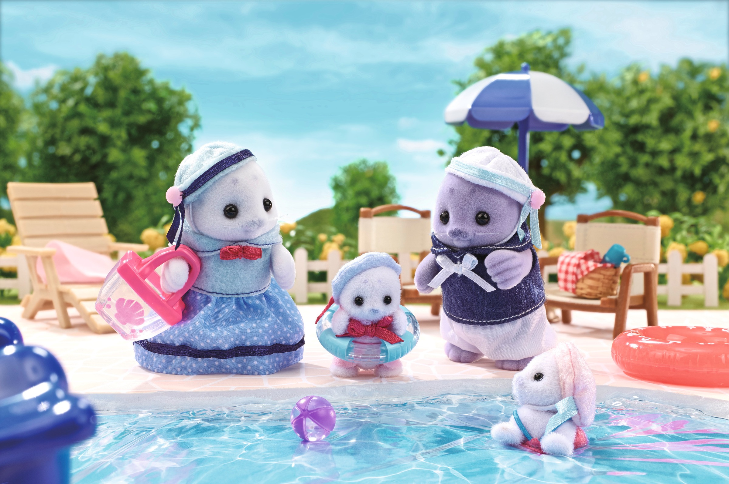 Sylvanian Families Spielfigur »Robben Familie (5759)«