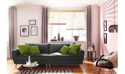 Home affaire Big-Sofa »Penelope«, feine Steppung, lose Kissen, skandinavisches Design kaufen