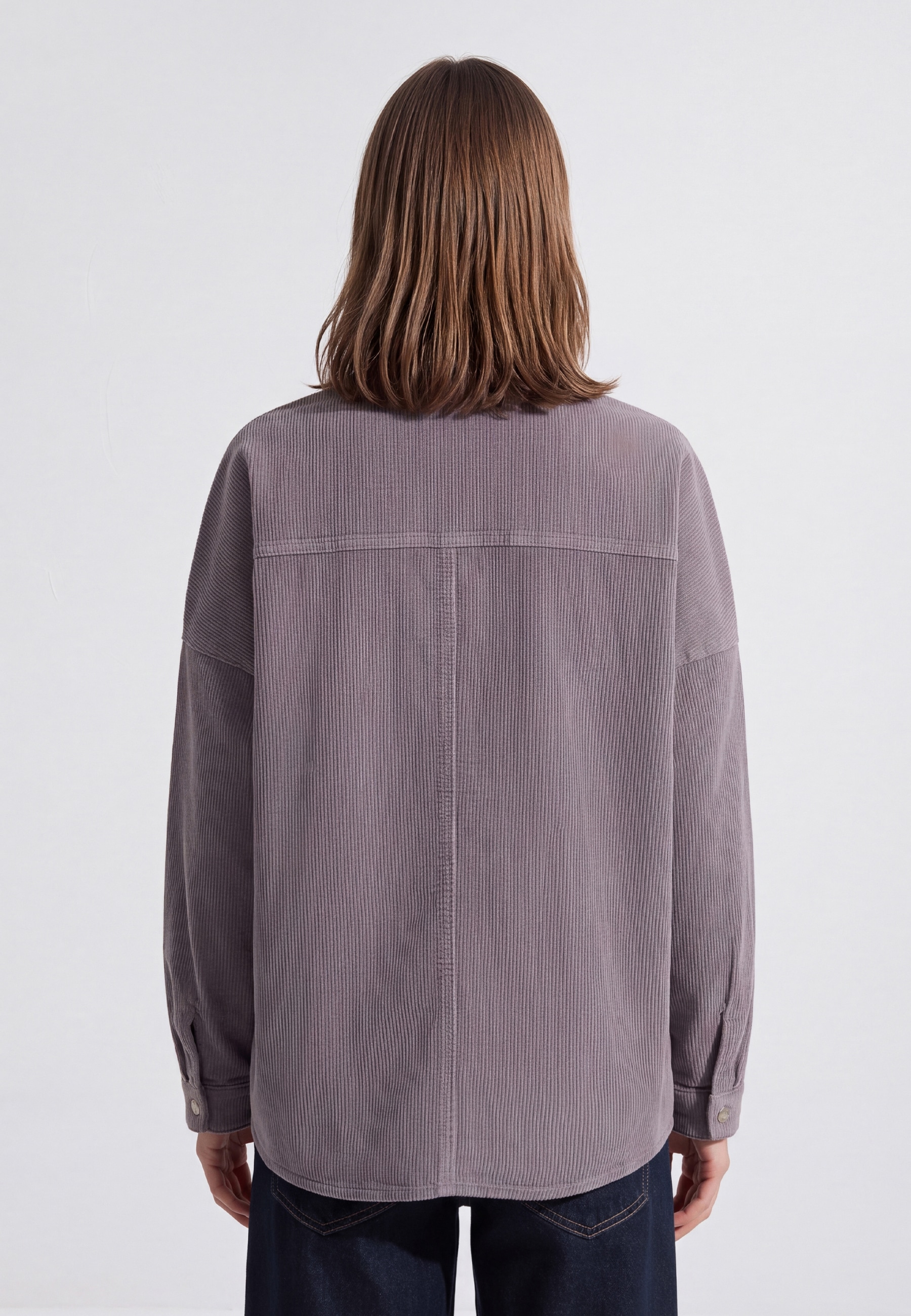 Mavi Langarmbluse »FIONA« Boyfriend Cord Overshirt