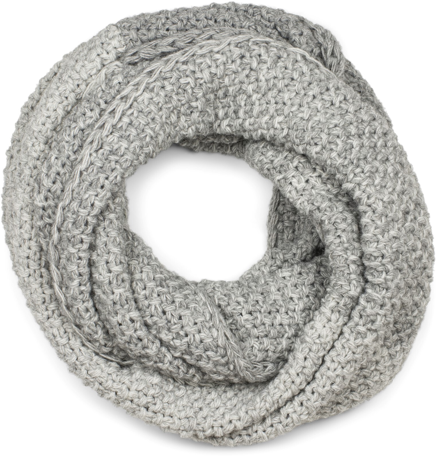 styleBREAKER Strickschal "2-Farbiges Ombré Strick Loop" 1 Stk.