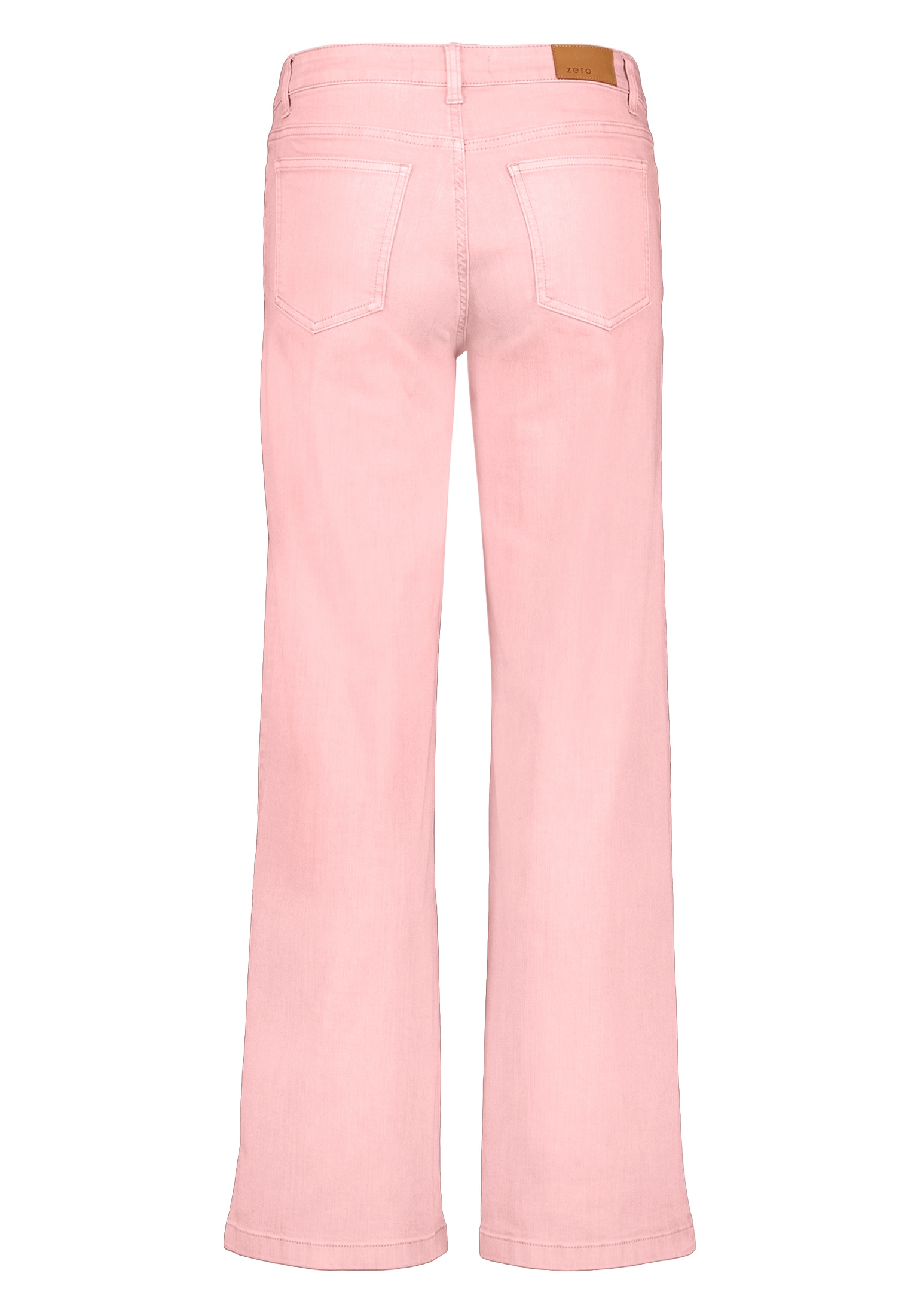 Zero Bequeme Jeans »Damen fit Jeans mit weitem Bein Style Witney«