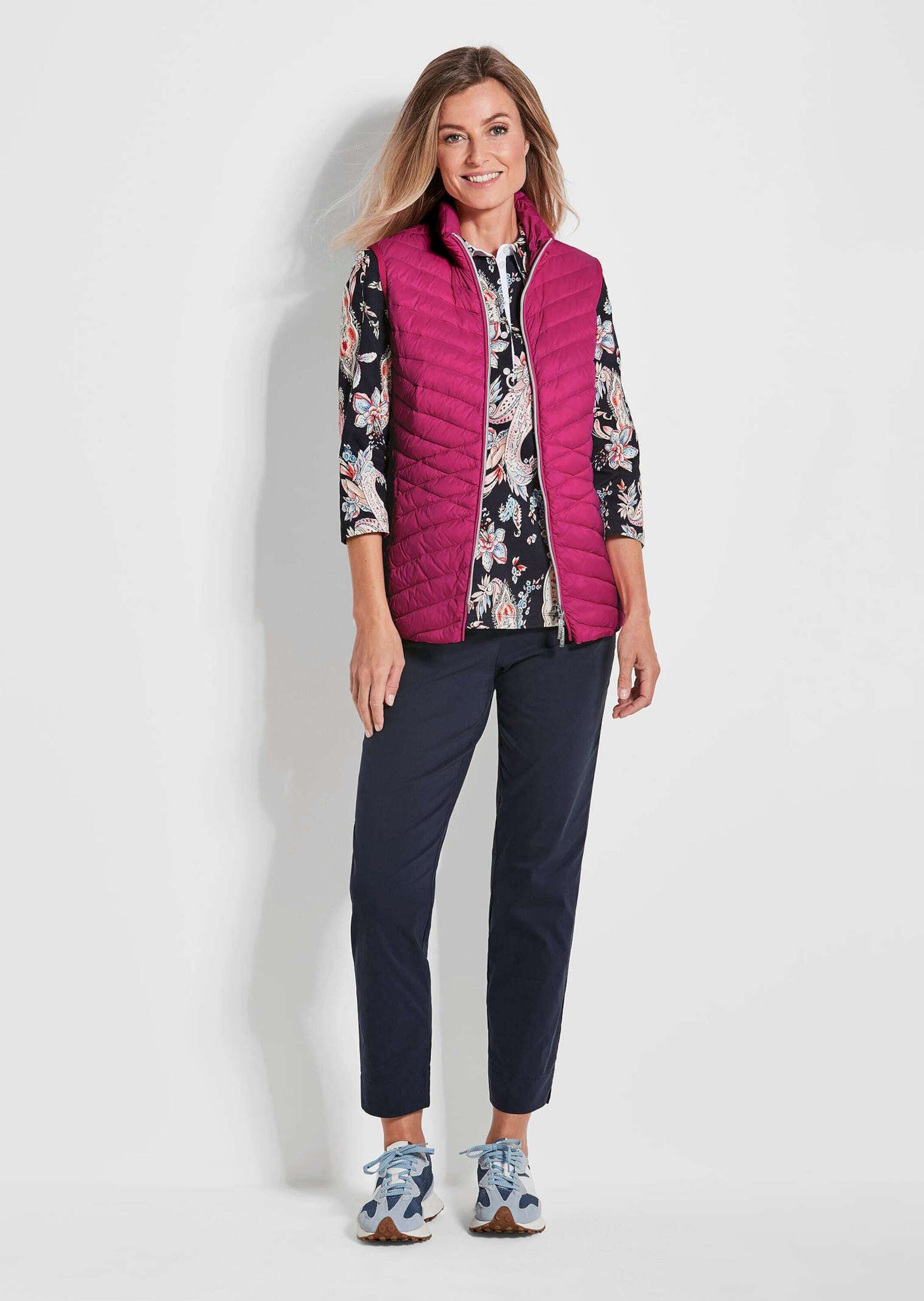 GOLDNER Kurzweste "Taillierte Daunenweste, leicht gefüttert" Mit taillenfor günstig online kaufen