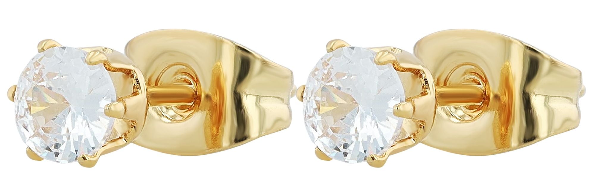 Adelia´s Paar Ohrhänger "Damen Ohrringe – Ohrstecker aus Edelstahl mit Zirk günstig online kaufen