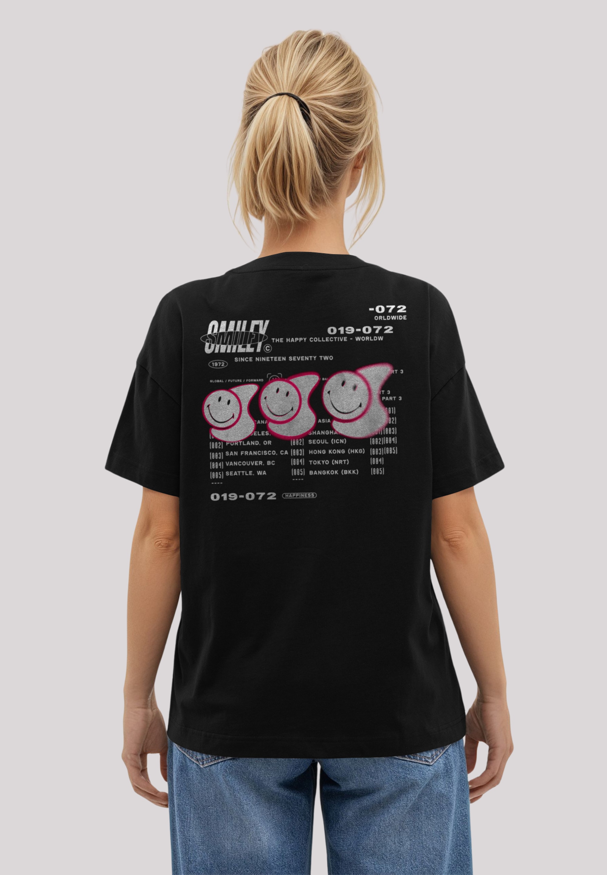 F4NT4STIC T-Shirt »Smiley Originals The Happy Collective Streetwear« Premium Qualität