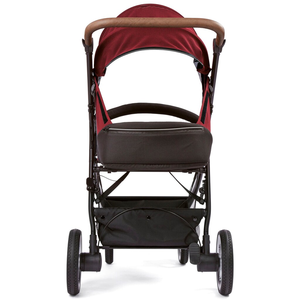 Gesslein Kinder-Buggy »Smiloo Happy +, schwarz/tabak, maroon rot«