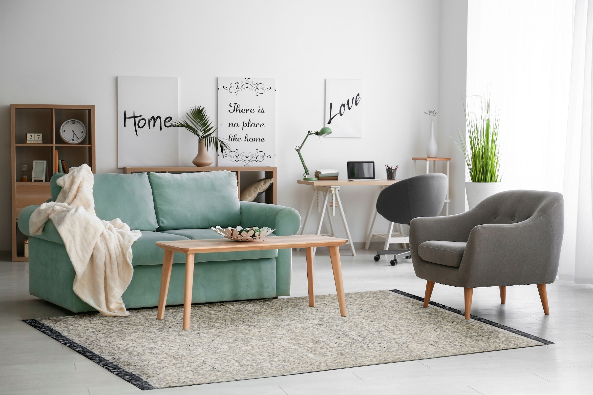 LUXOR living Teppich »Ovada 1«, rechteckig, 25 mm Höhe, meliert, mit Fransen, ideal im Wohnzimmer & Schlafzimmer