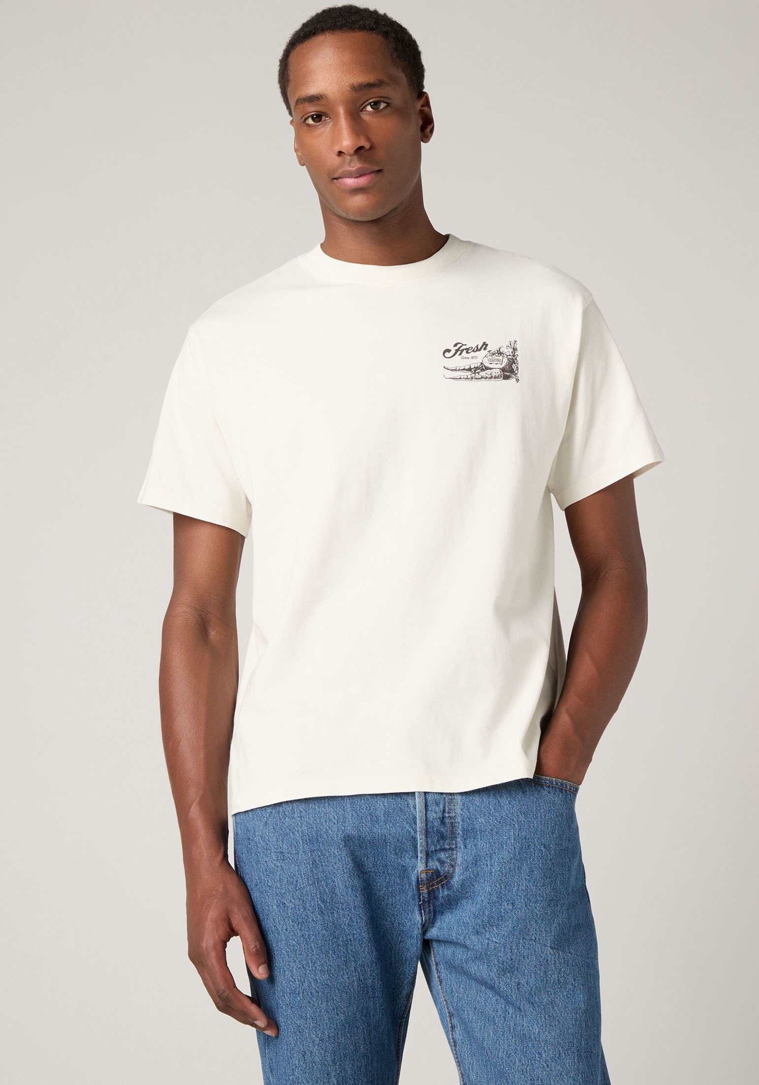 Levi's® T-Shirt »SEVINTAGE« mit Logo-Aufnäher auf der Brust