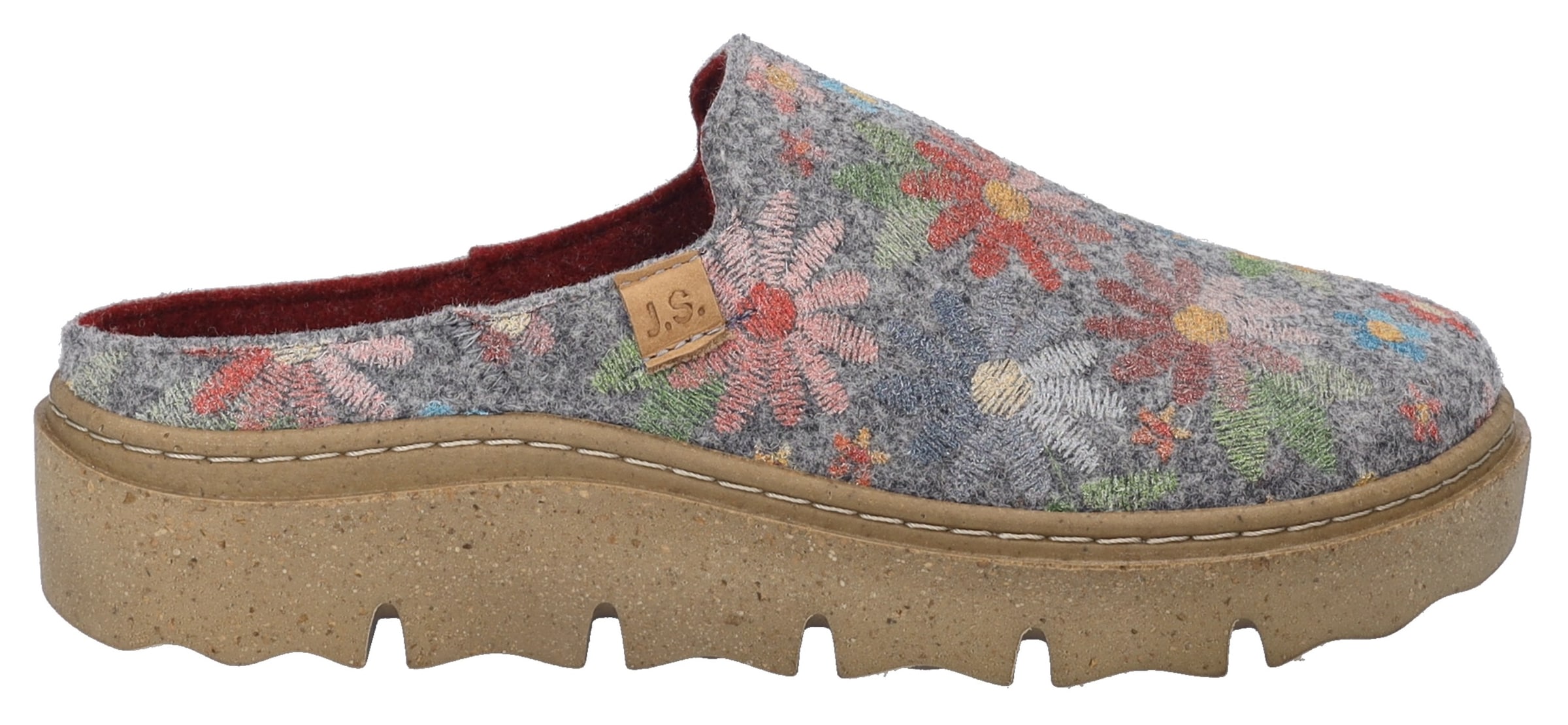 Josef Seibel Hausschuh »Charmaux 01«, Pantoffel, Slipper mit Plateausohle