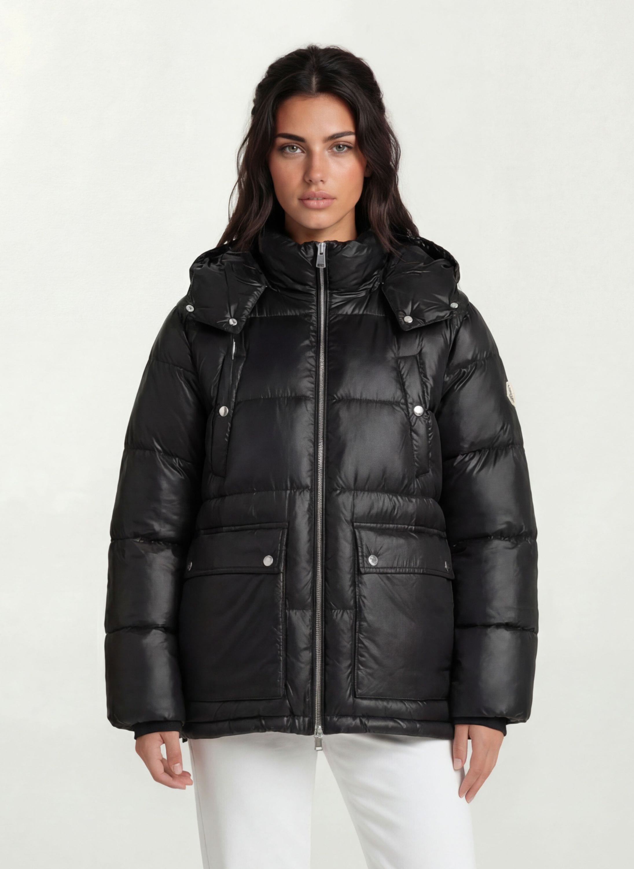 trueprodigy Winterjacke "Nathan F Kapuze aufgesetzte Taschen" mit Kapuze