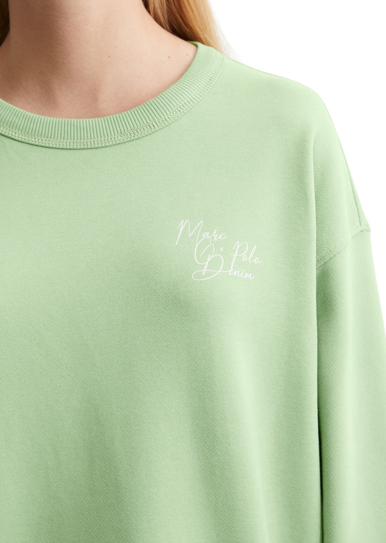 Marc O'Polo DENIM Sweatshirt »aus Bio-Baumwoll-Mix«