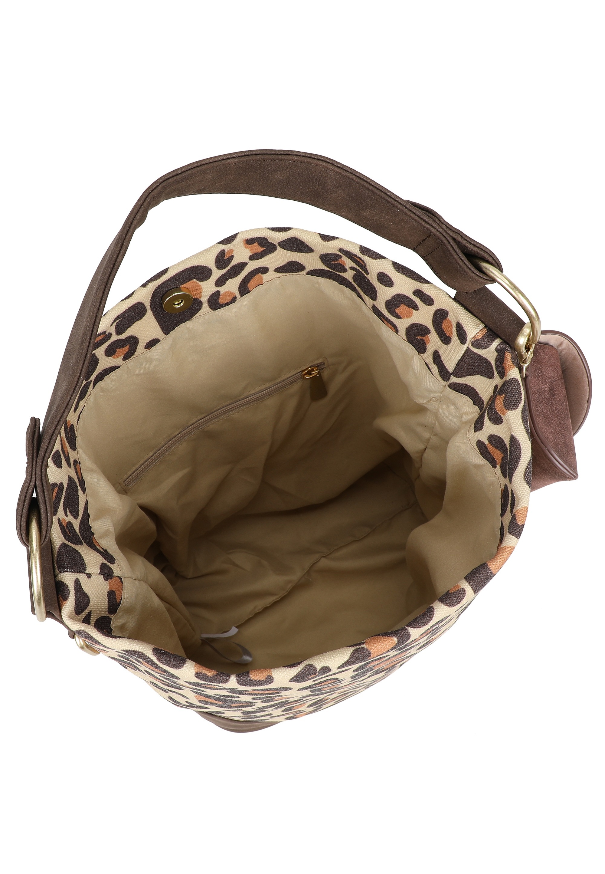 Fritzi aus Preußen Henkeltasche »Izzy07 Leo Camel« aus robustem Canvas