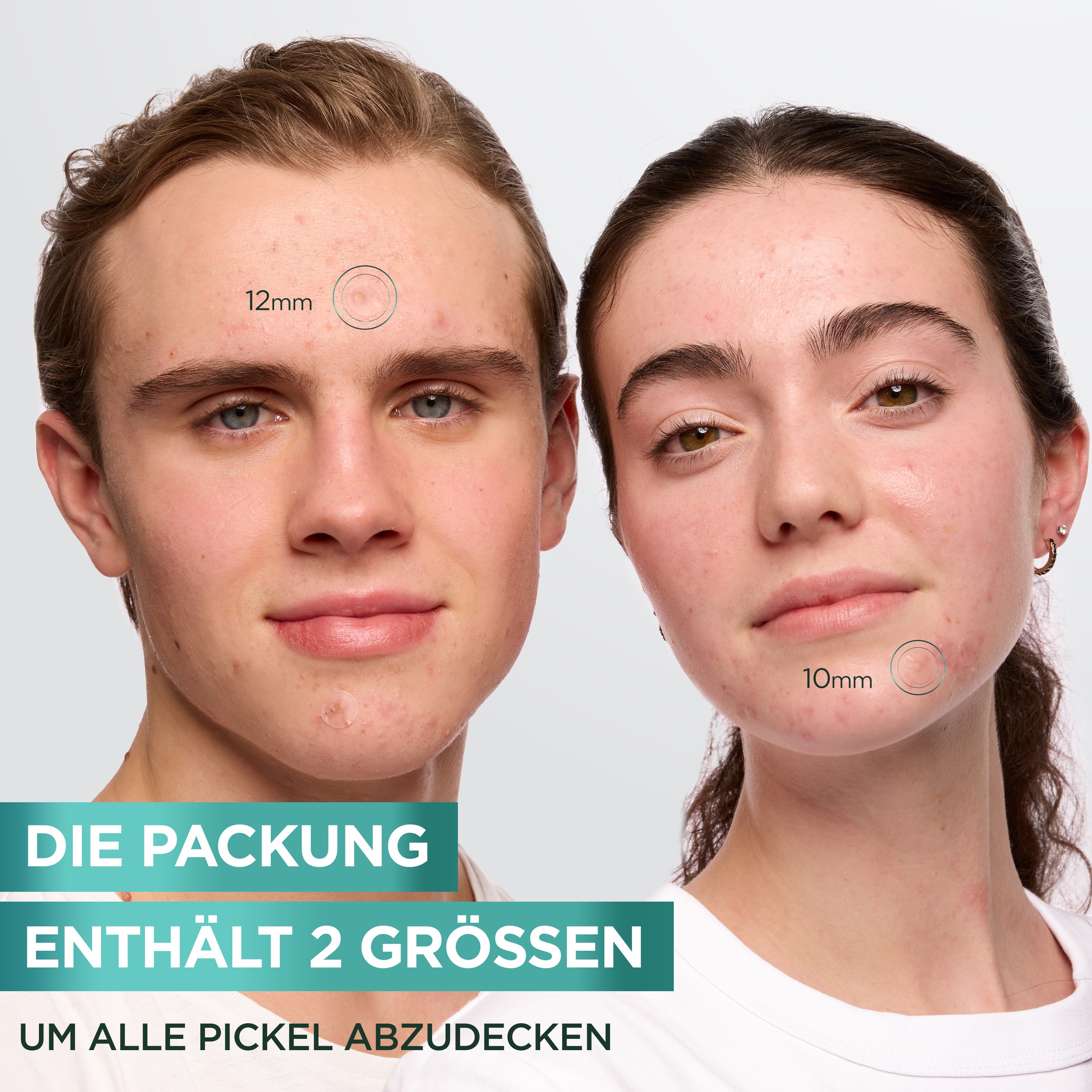 GARNIER Pflegestift »Garnier 8H Invisible Pimple Patch«
