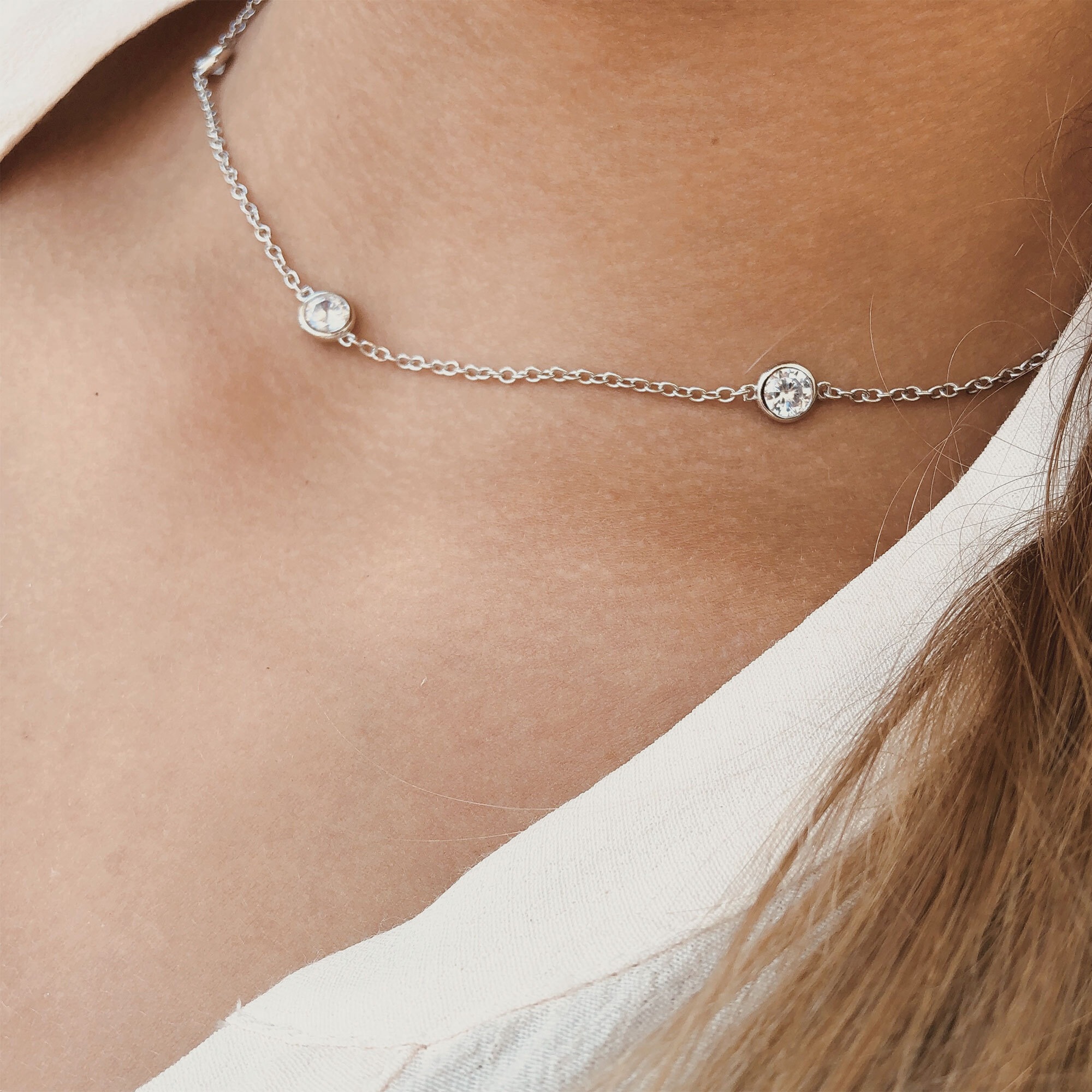 AILORIA Silberkette "Halskette kurz ÉTINCELLE" günstig online kaufen