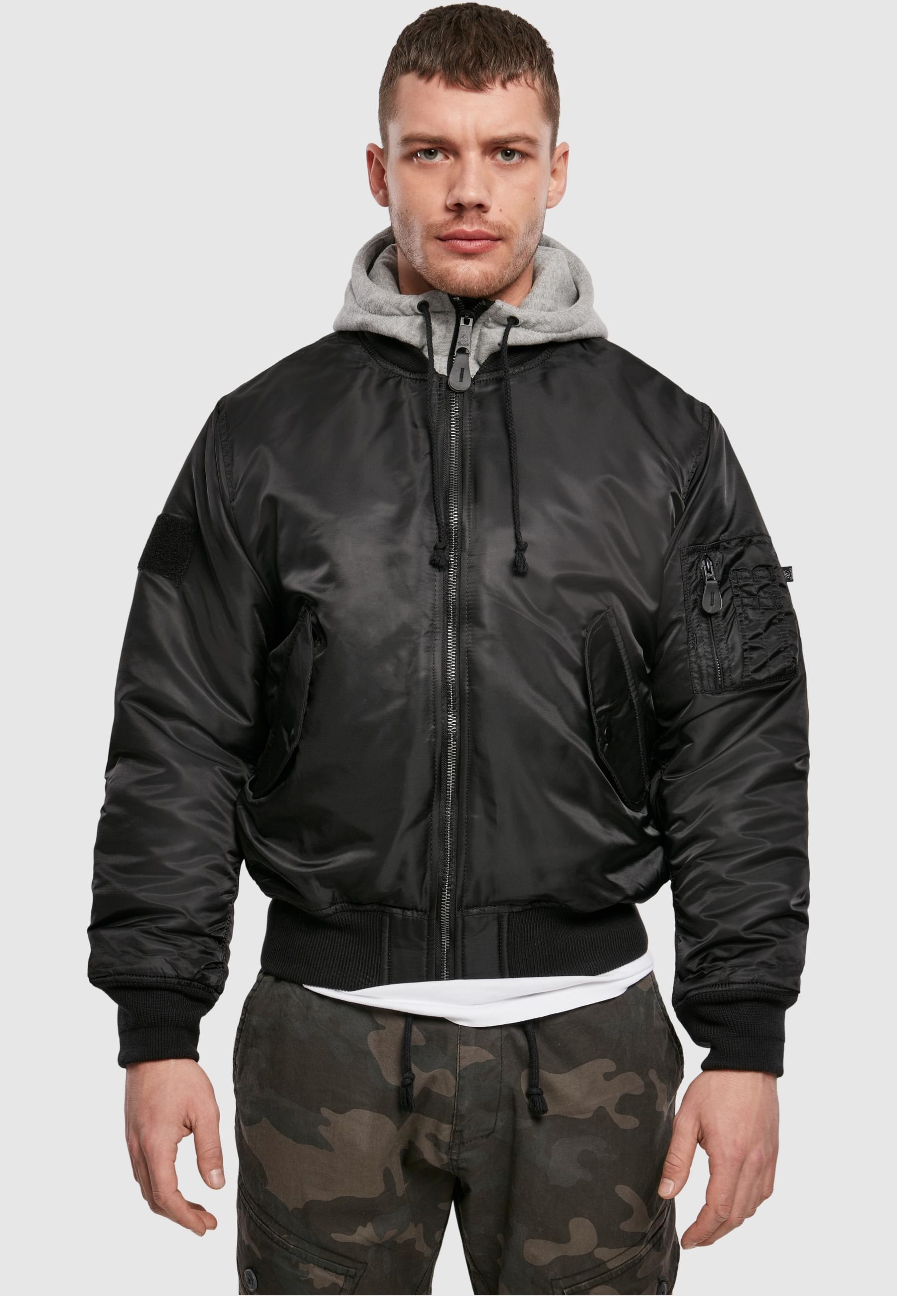 Jacket«, bestellen Hooded Brandit ▷ mit »Herren Sommerjacke Kapuze St.), BAUR MA1 | Bomber (1