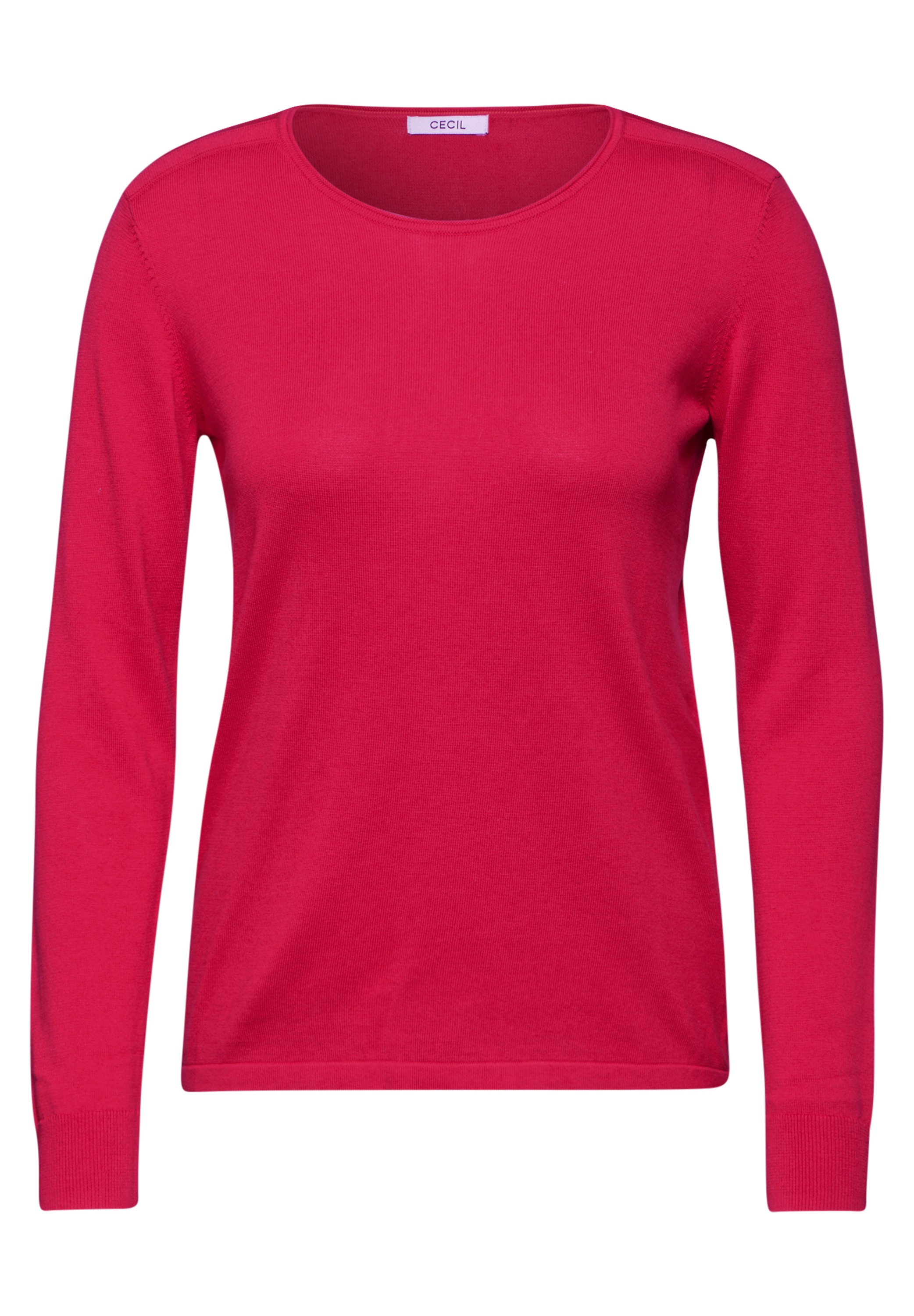 Cecil Strickpullover, im soften Baumwoll-Mix