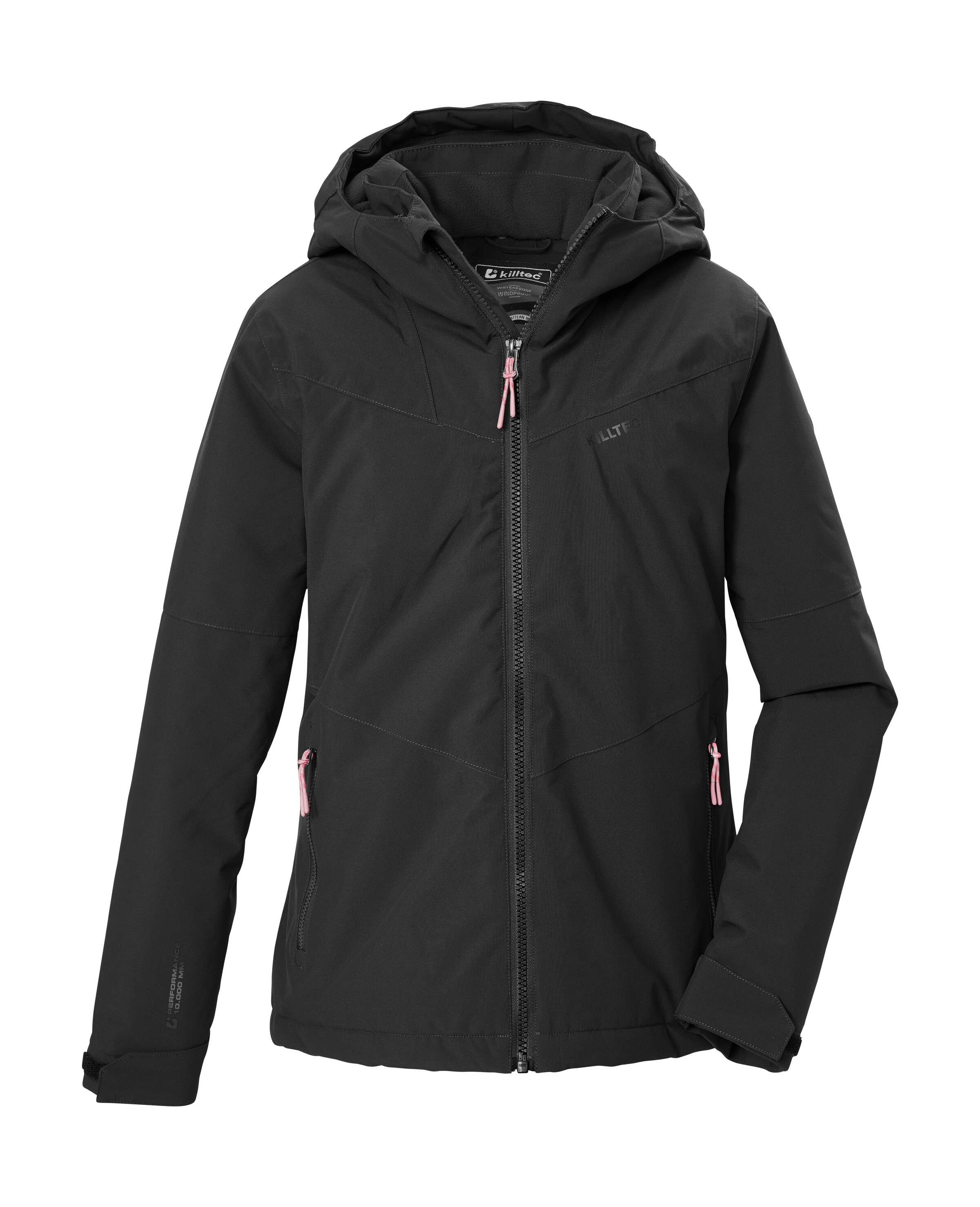 Killtec Funktionsjacke "KOW 161 GRLS JCKT" Wind- und wasserdichte Mädchenjacke mit Teflon EcoElite™ Imprägnierung