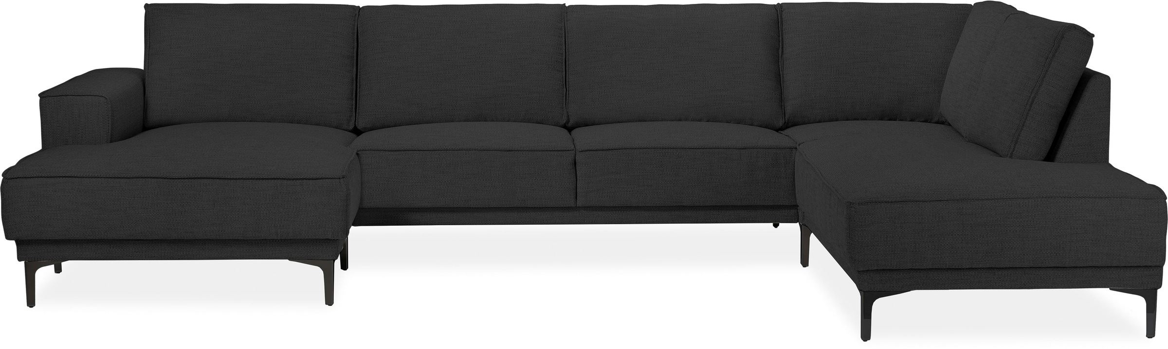 OTTO home Wohnlandschaft "XXL Sofa Oland, Struktur, Flachgewebe, Luxus-Micr günstig online kaufen