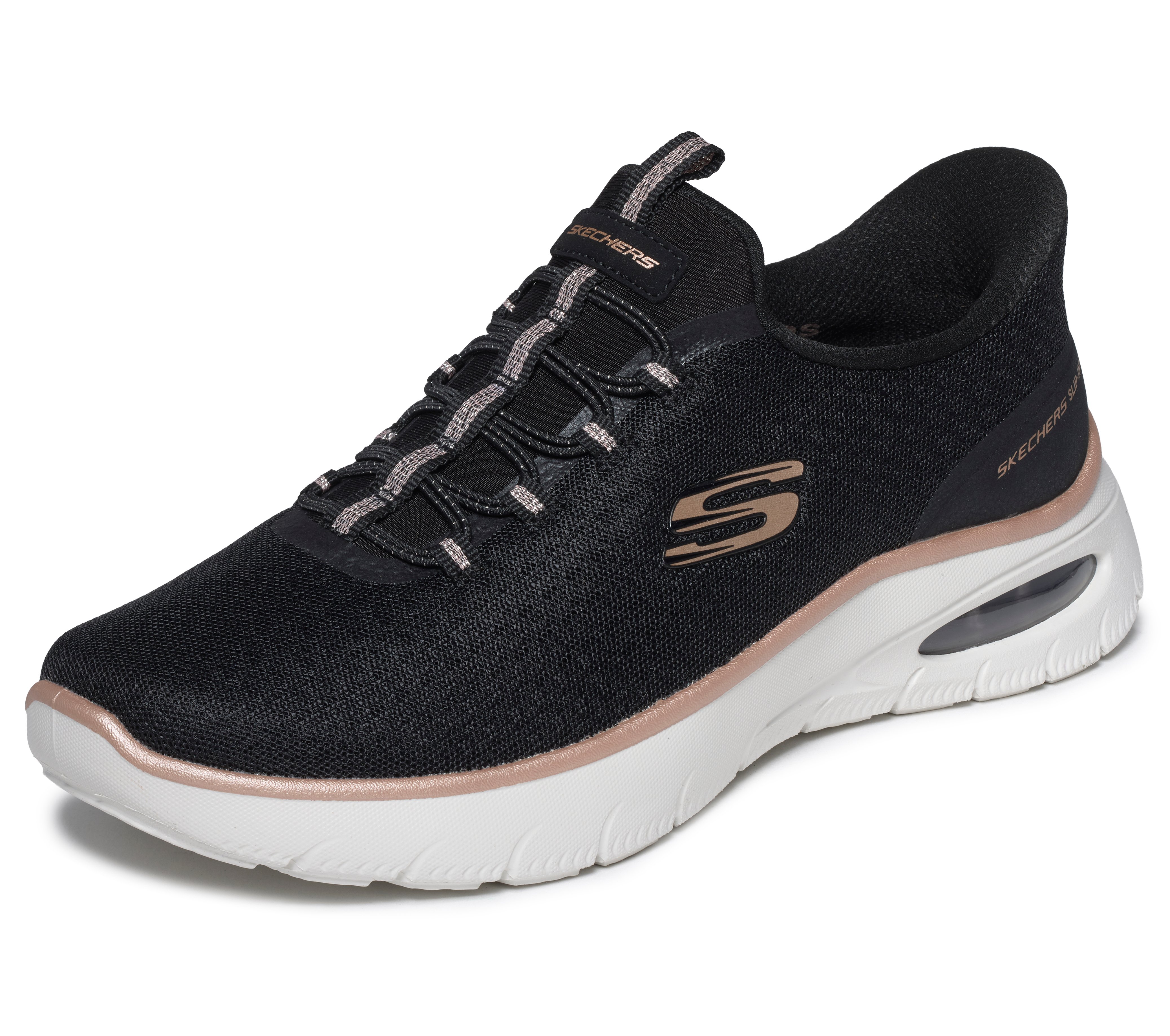 Skechers Slip-On Sneaker "SKECH-AIR SUMMITS" Schlupfschuh, Halbschuh, Freizeitschuh mit Air-Cooled Memory Foam