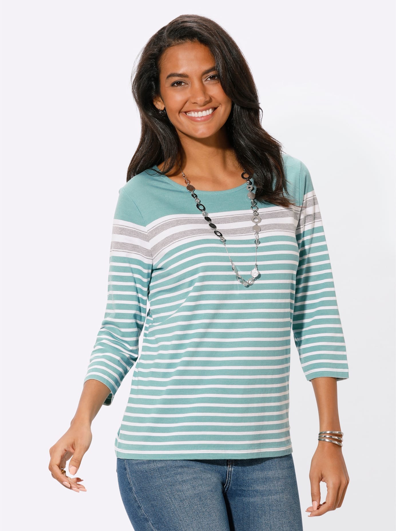 Casual Looks 3/4-Arm-Shirt "Shirt", 1 Stk. günstig online kaufen