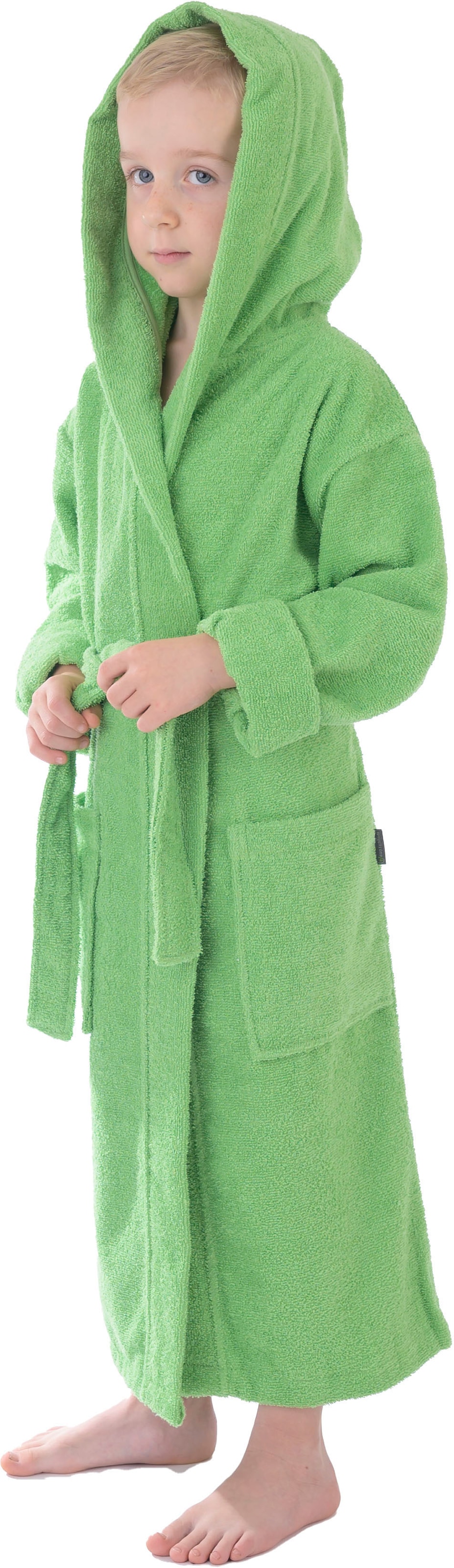 Wewo fashion Kinderbademantel »8530«, (1 St.), Kapuze