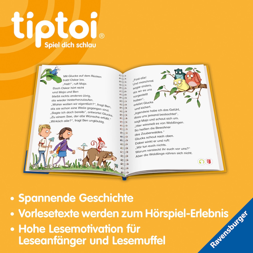 Ravensburger Buch »tiptoi® Lese-Lausch-Abenteuer Zauberwald«