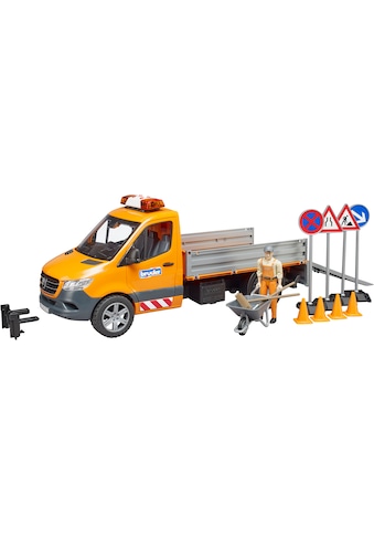 Spielzeug-Transporter »MB Sprinter Kommunal mit Fahrer Licht & Sound (02677)«