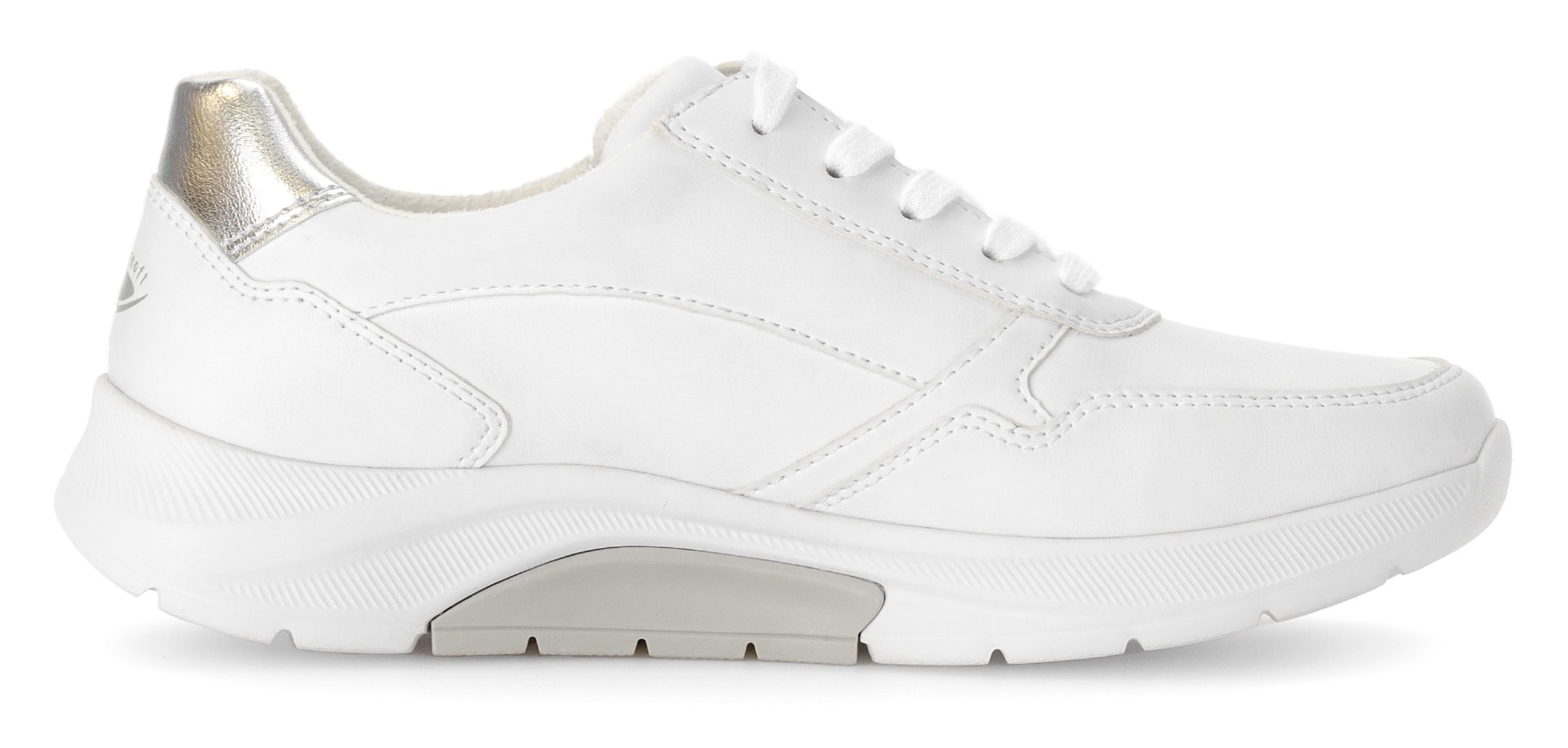 Gabor Rollingsoft Keilsneaker, Freizeitschuh, Halbschuh, Schnürer, herausnehmbares Wechselfußbett