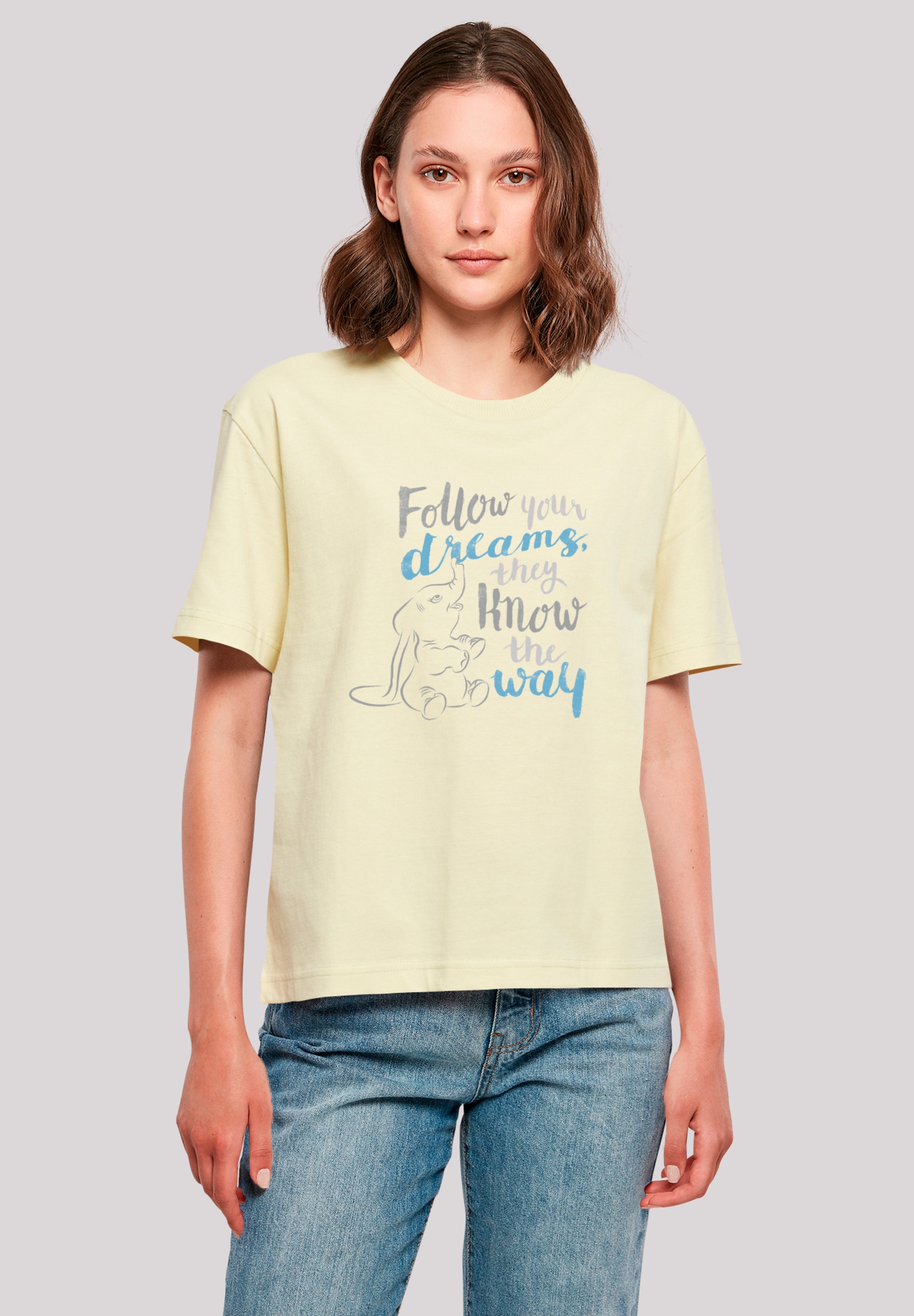 F4NT4STIC T-Shirt "Disney Dumbo Follow Your Dreams", Premium Qualität, Disn günstig online kaufen