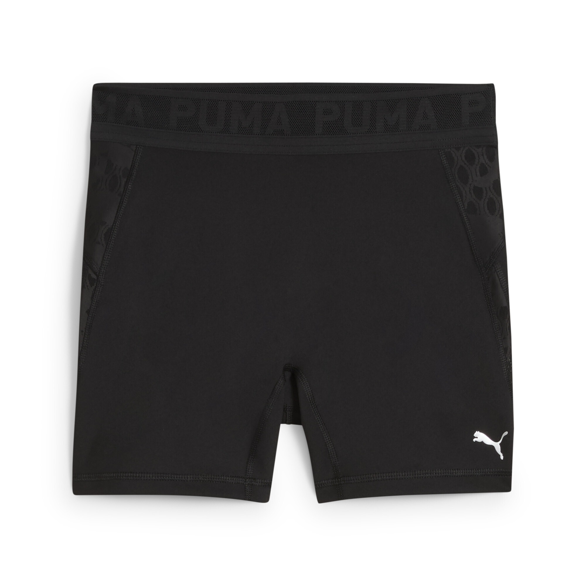 PUMA Trainingsshorts "LACE Hochgeschnittene 5" Radlerhose Damen"