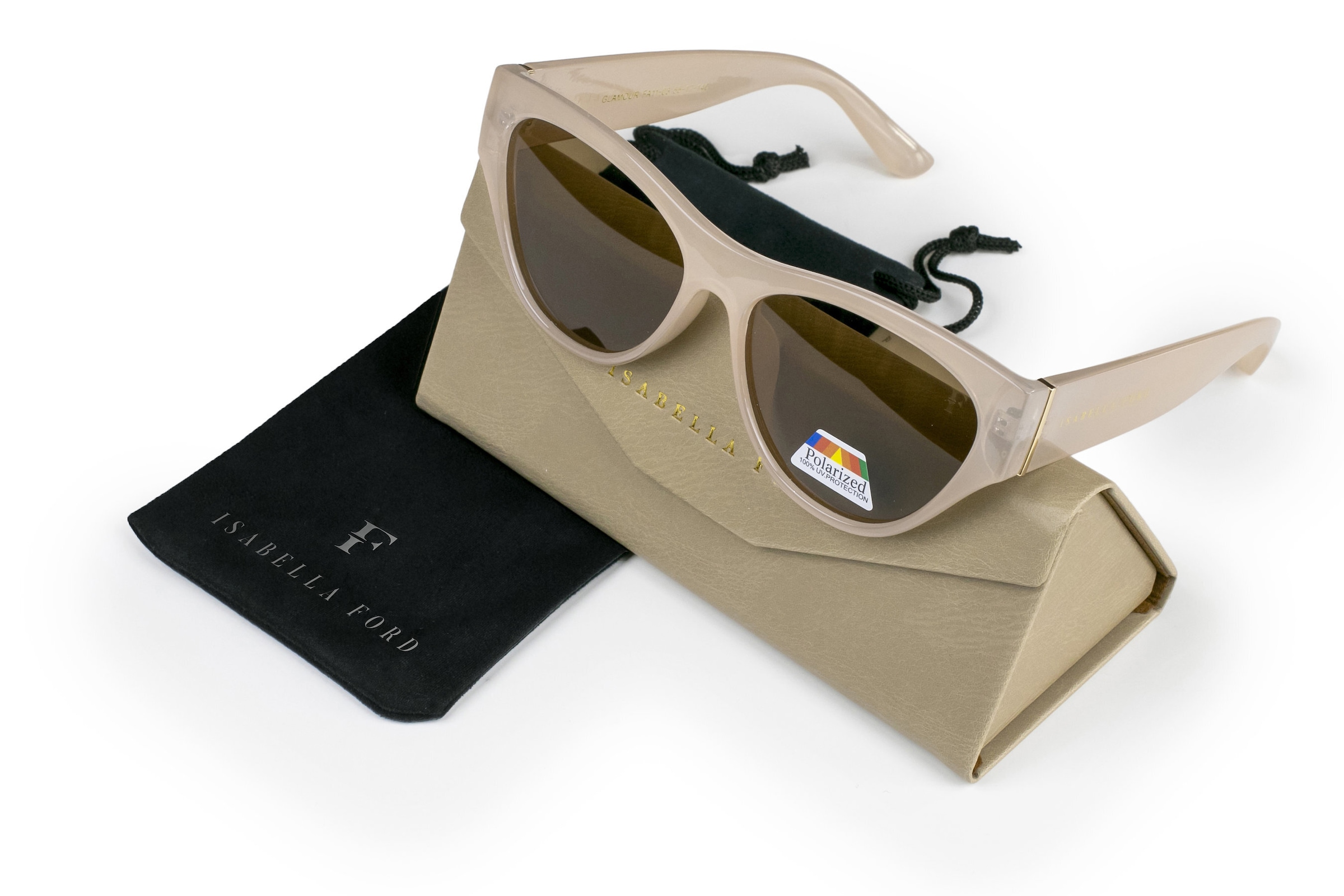 ISABELLA FORD Sonnenbrille »FA11-03« Glass 0.74MM Polarized Lens UV400，CAT3.0