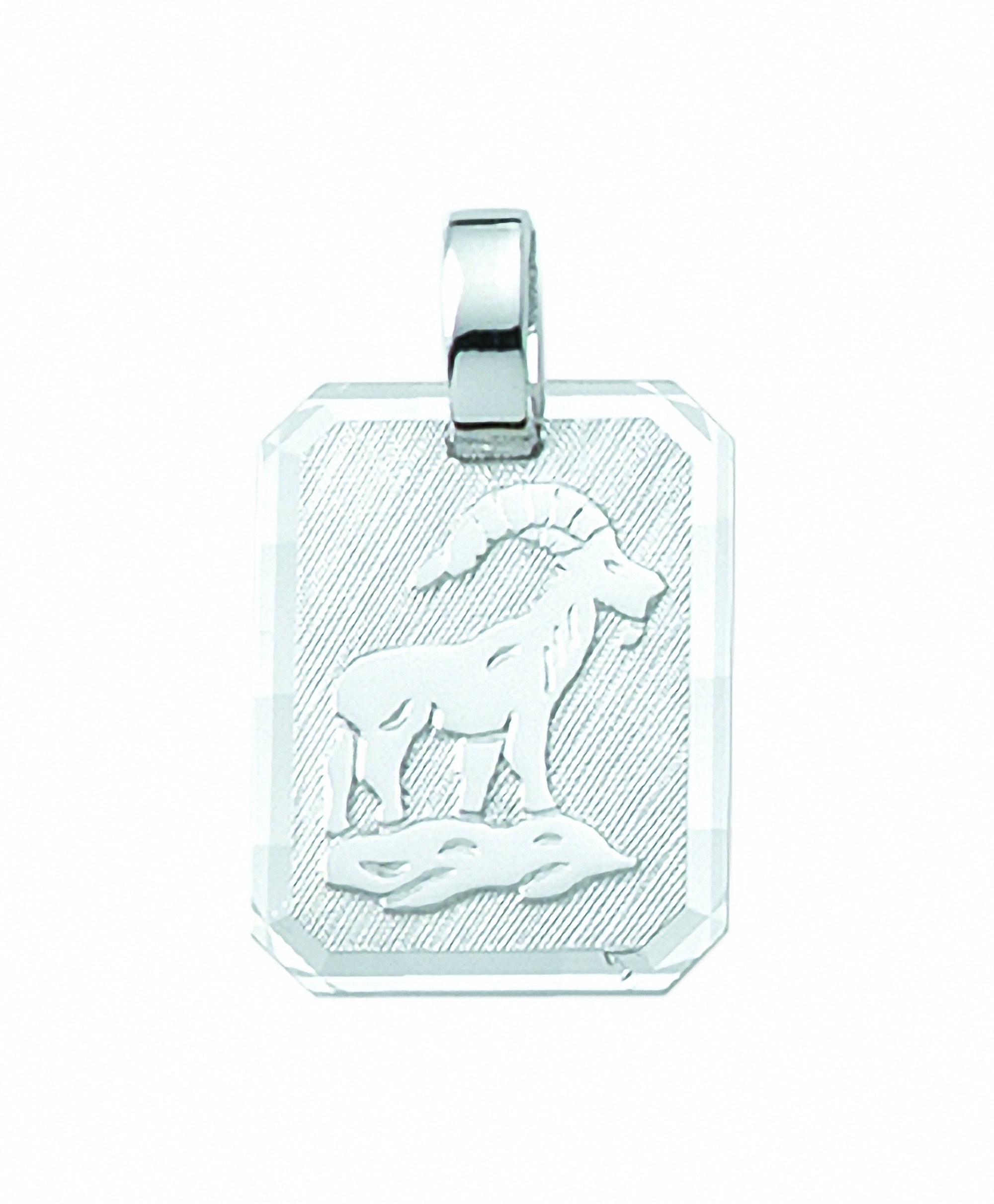 ADELIA ́S Damen Kettenanhänger "Damen & Herren 925 Silber Sternzeichen Anhänger Steinbock", Damen, Steinbock, Silber 925 (Sterlingsilber), silber,