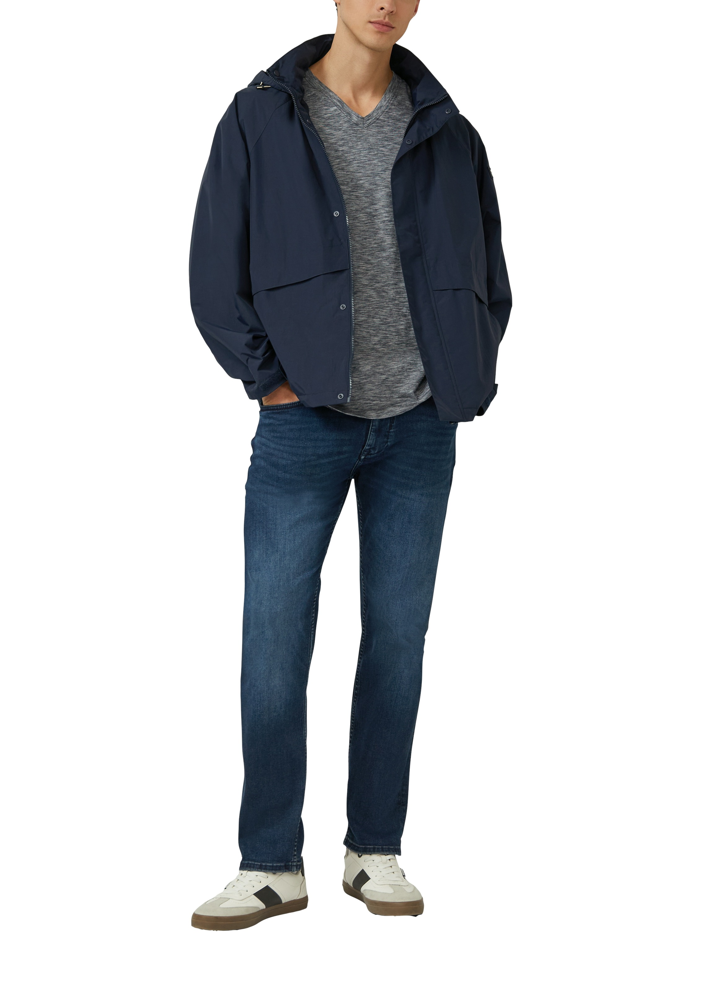 s.Oliver Kurzarmshirt meliert