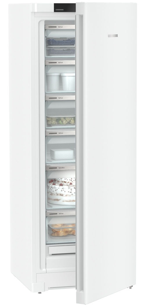 LIEBHERR Gefrierschrank "FNd 5026", B:59,7cm H:165,5cm T:67,5cm, silber, Gefrierschränke