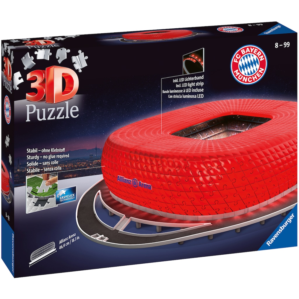 Ravensburger 3D-Puzzle »Allianz Arena bei Nacht«