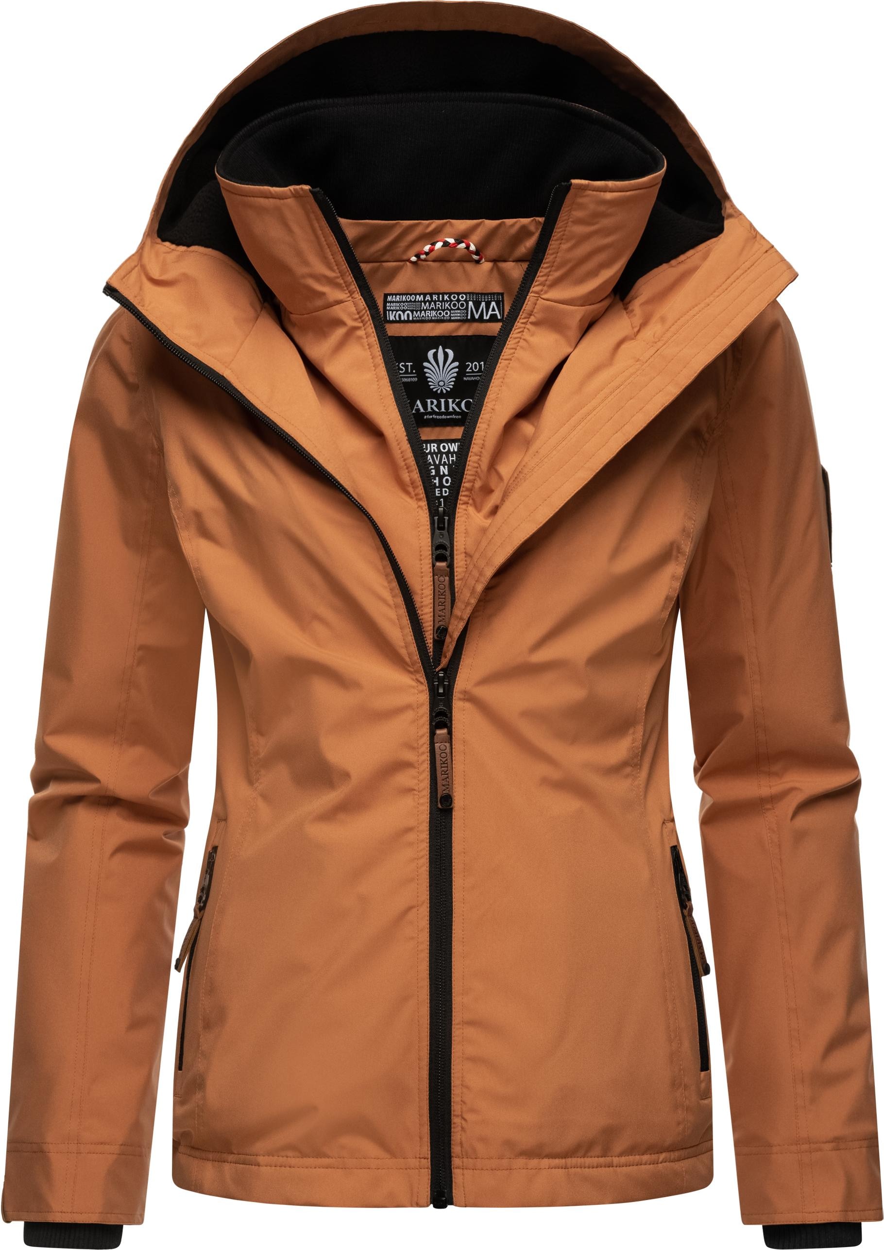 Marikoo Outdoorjacke "Erdbeere", mit Kapuze, sportliche Funktionsjacke mit Kapuze