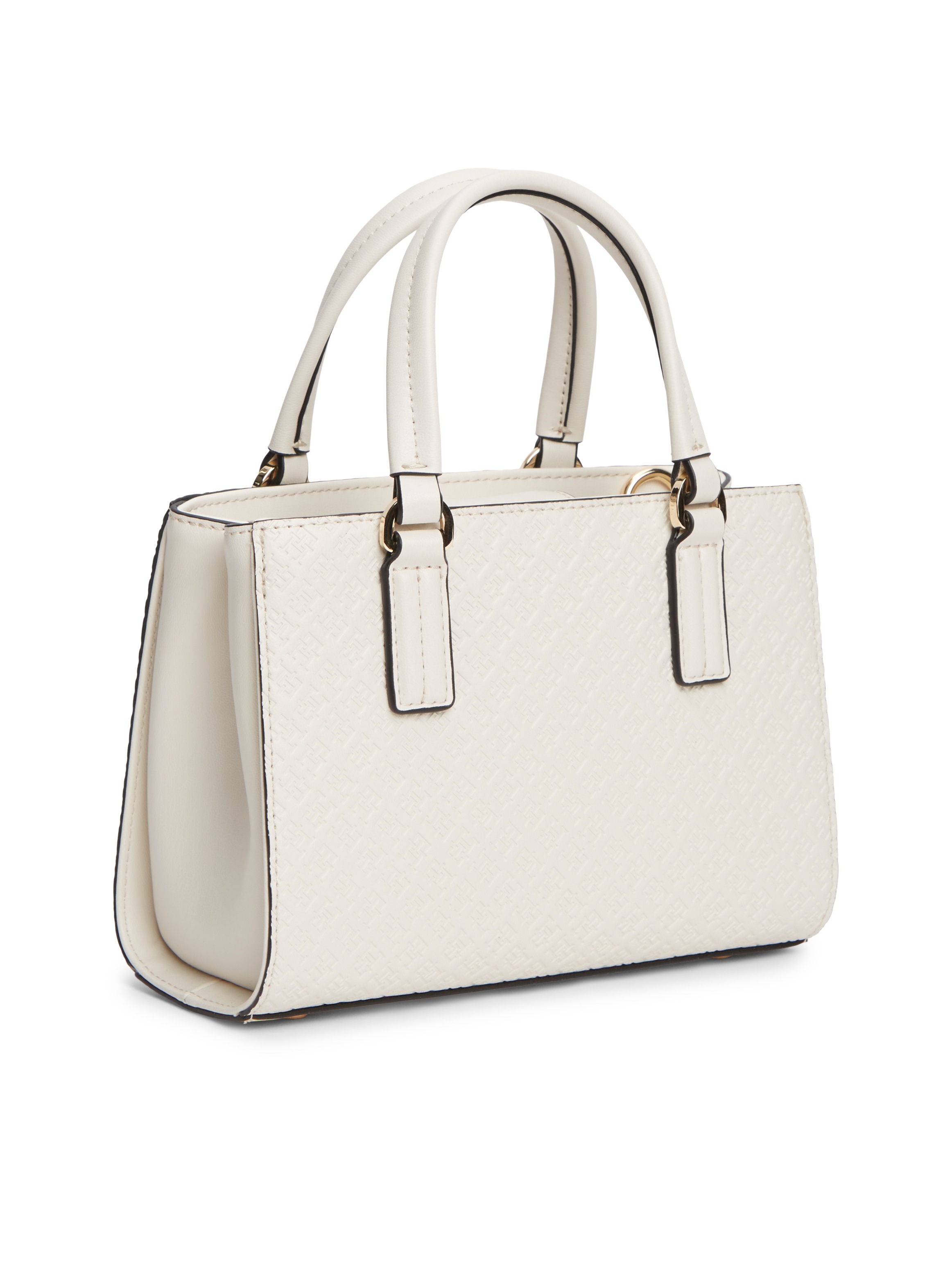Tommy Hilfiger Tragetasche »TH DAILY MINI TOTE MONO« Damen Handtasche, Umhängetasche, Schultertasche mit TH-Schmuckelement