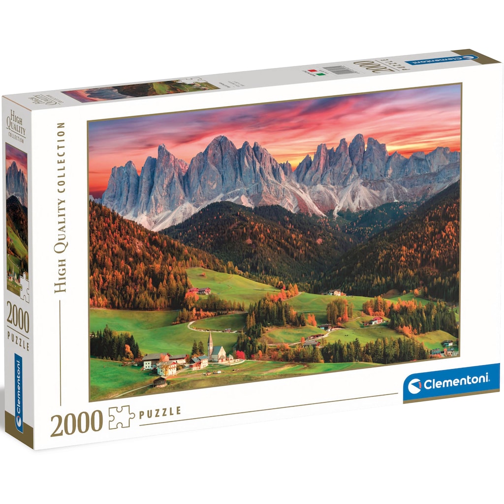 Clementoni® Puzzle »High Quality Collection, Val di Funes«