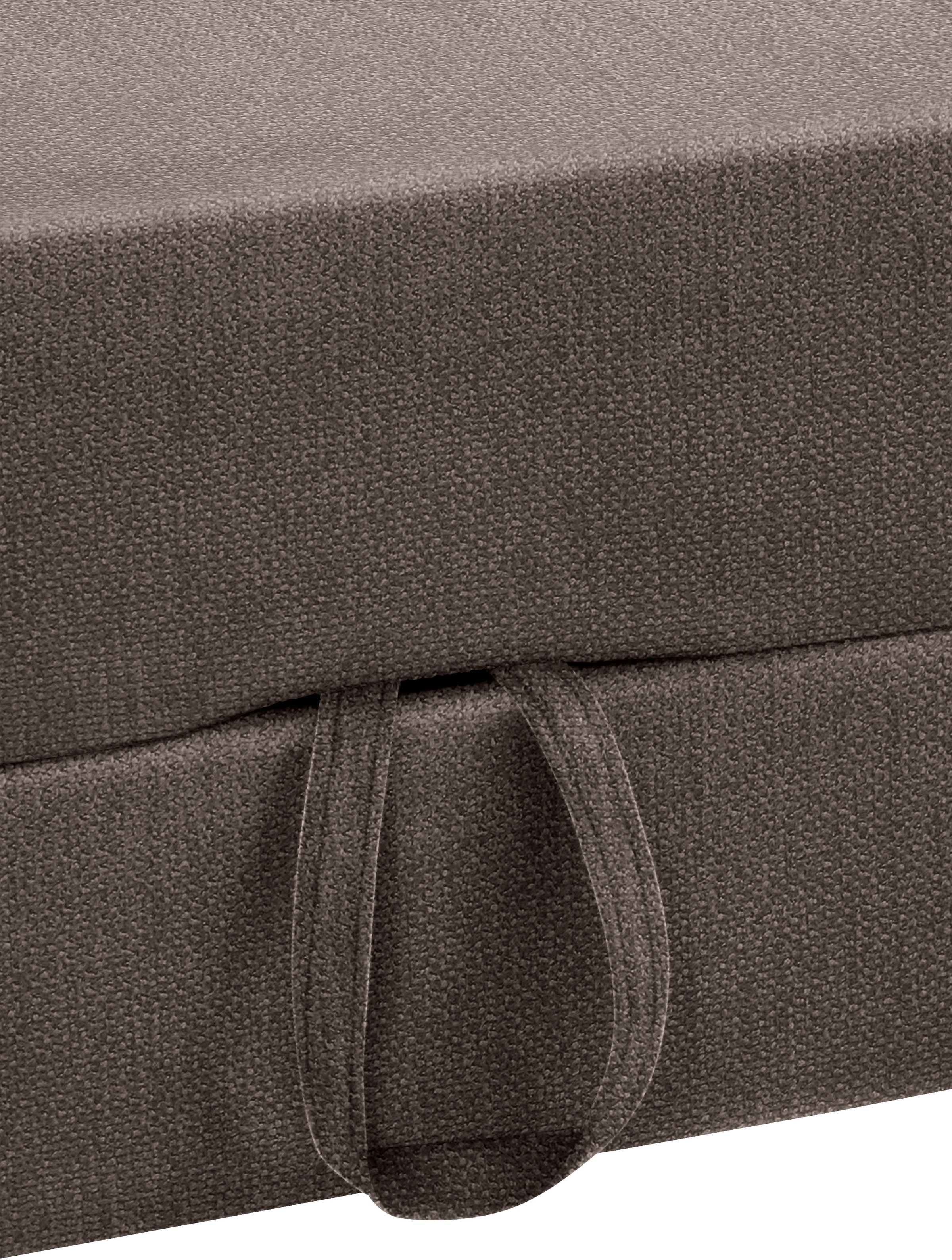 TRENDMANUFAKTUR Wohnlandschaft »Chamber, zeitlos und modern, bequem, hoher Sitzkomfort, U-Form«, wahlweise mit Schlaffunktion