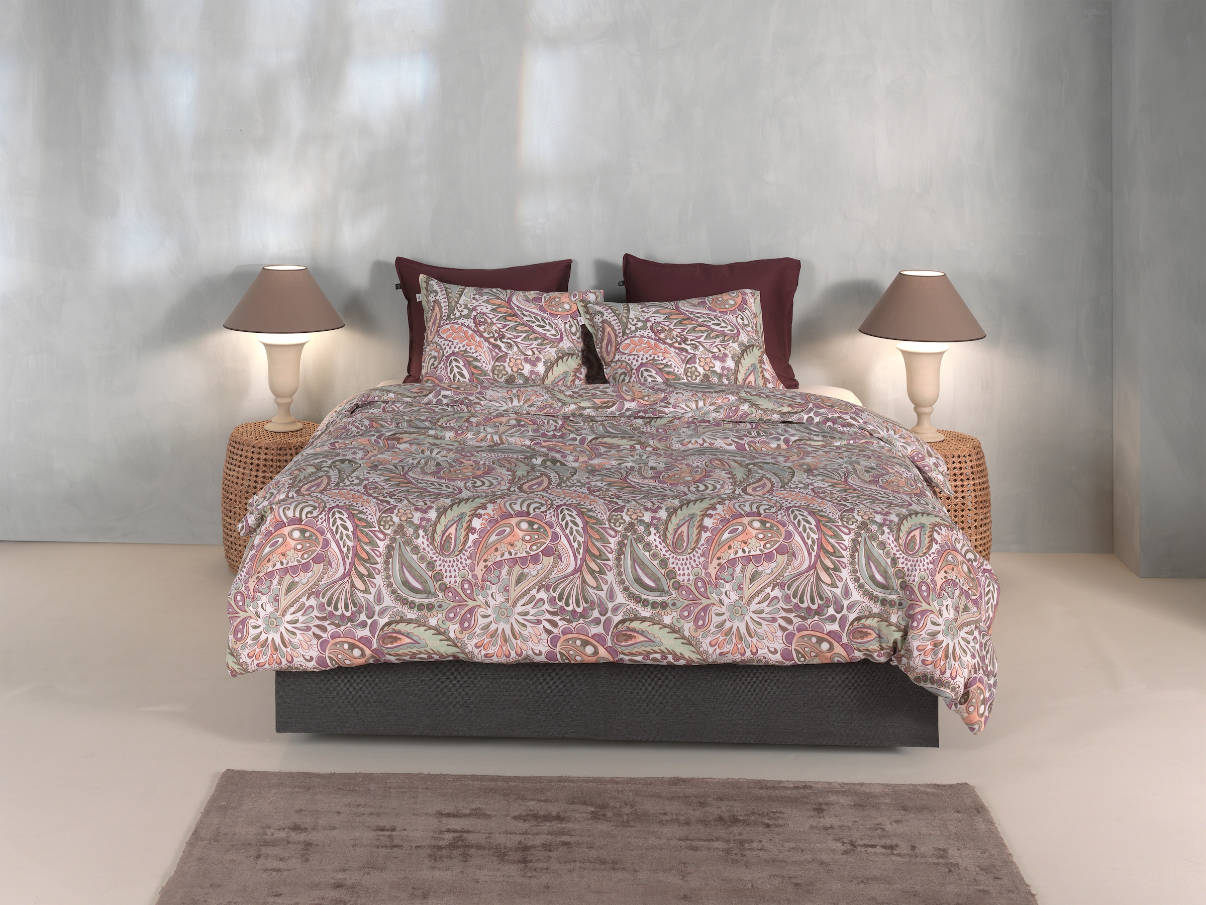 ZO HOME Bettwäsche »Zohome Bettwäsche Fe« 2 Bettwäsche aus 100% Baumwolle, hochwertige Renforcé, ab 135x200 cm.