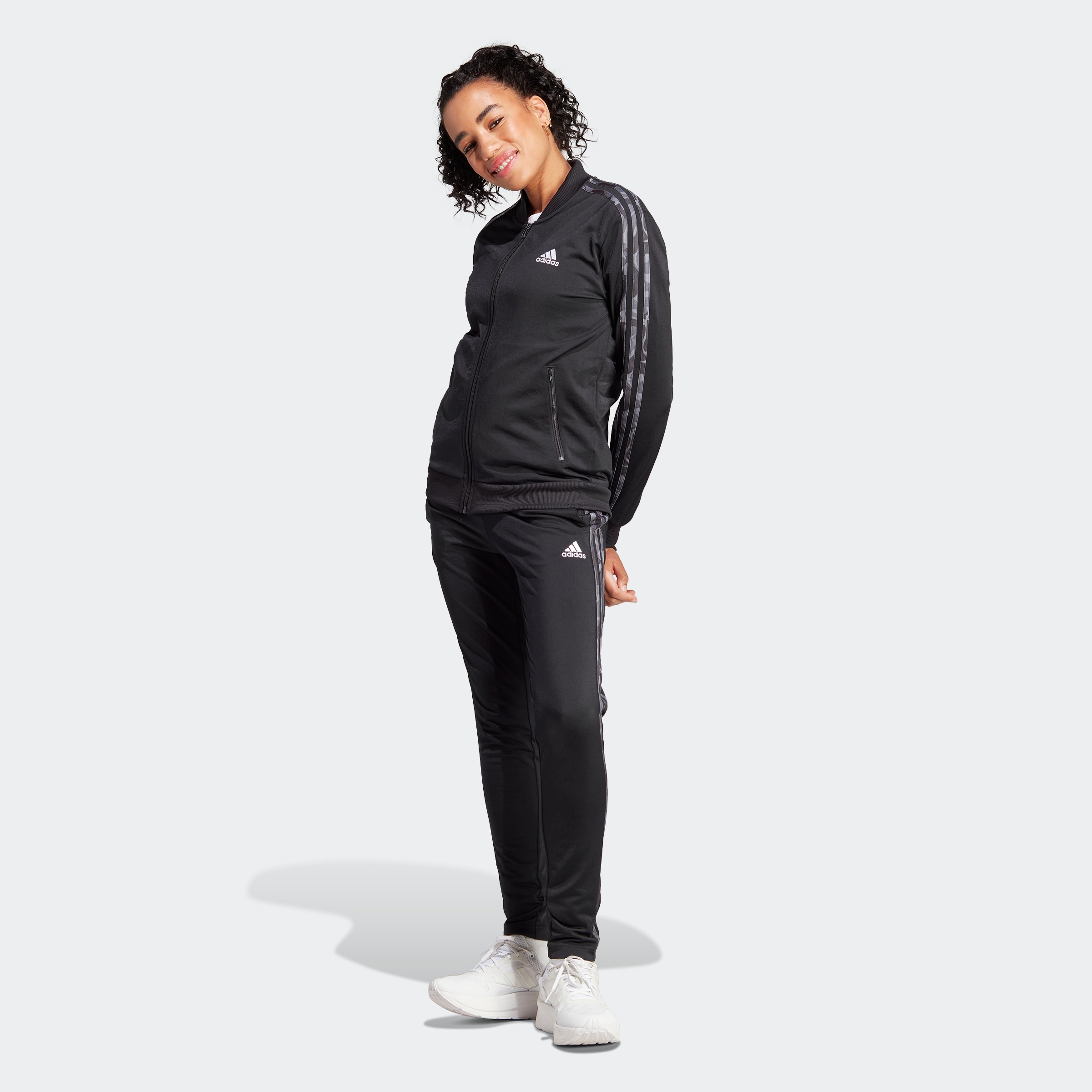 adidas Sportswear Trainingsanzug »W 3S TR TS«, (2 tlg.) auf Rechnung kaufen  | BAUR