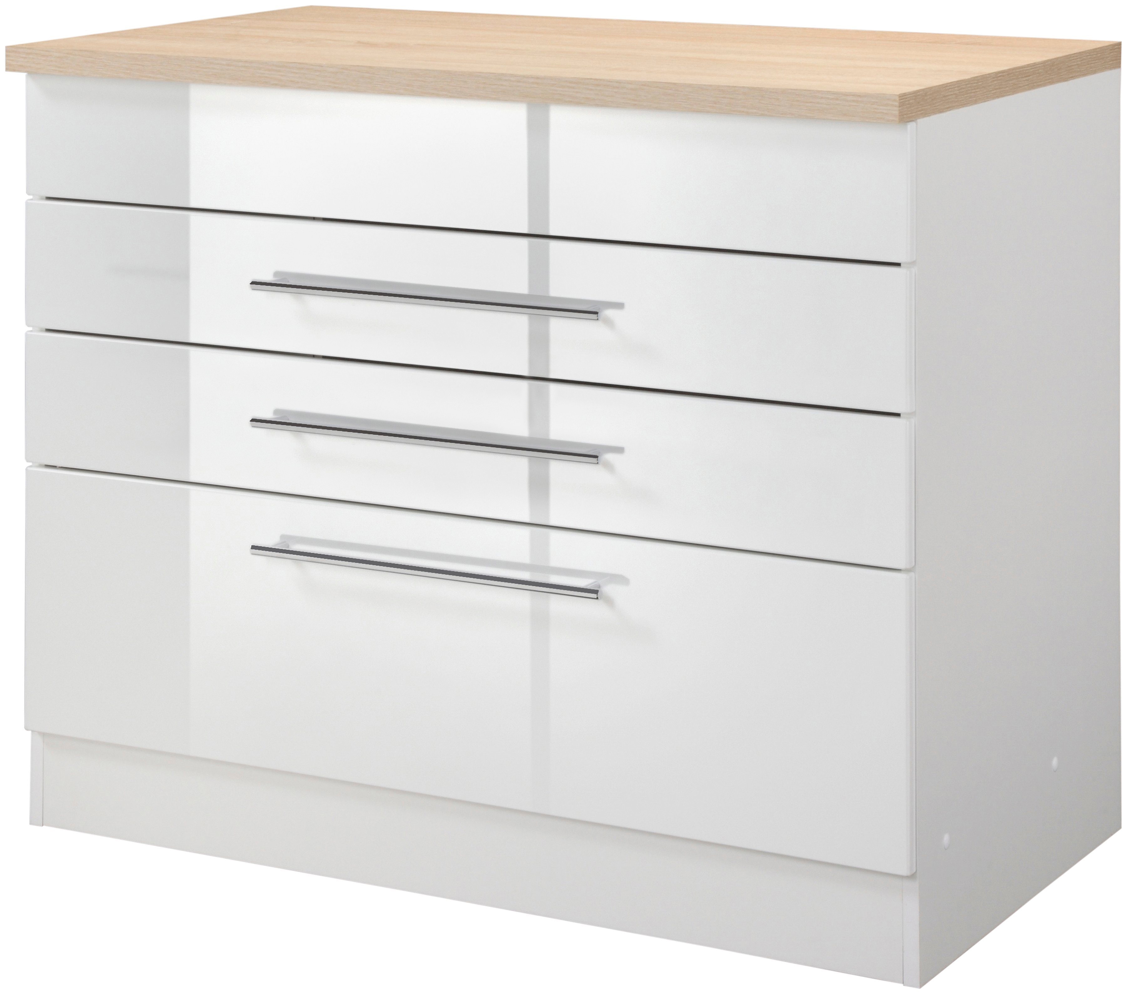 KOCHSTATION "KS-Wien" Breite 80 cm, geeignet für autarkes Kochfeld